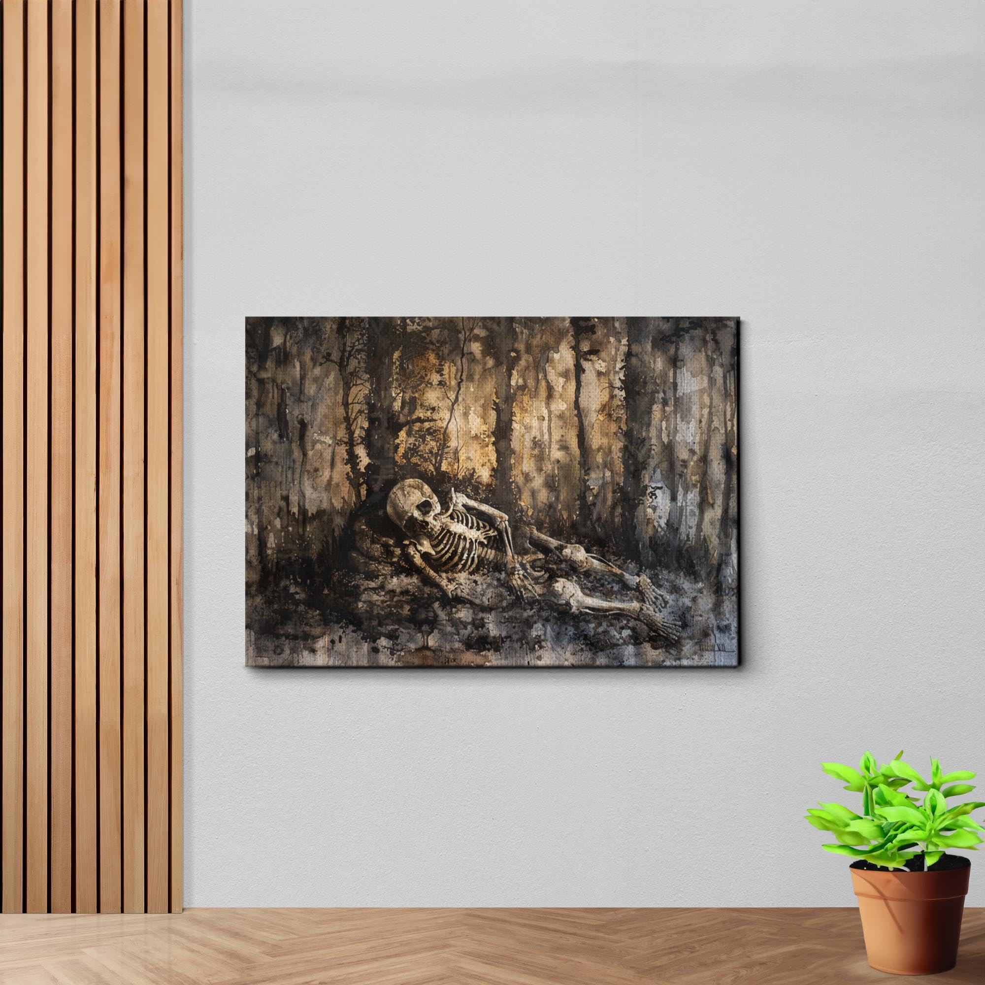 Amazon.com: Canvas Print Dark Art Decor Gothic Art MacabrPrint