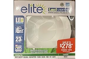 Elite REL637 3000K: Illuminate Your Space with Elite Lighting