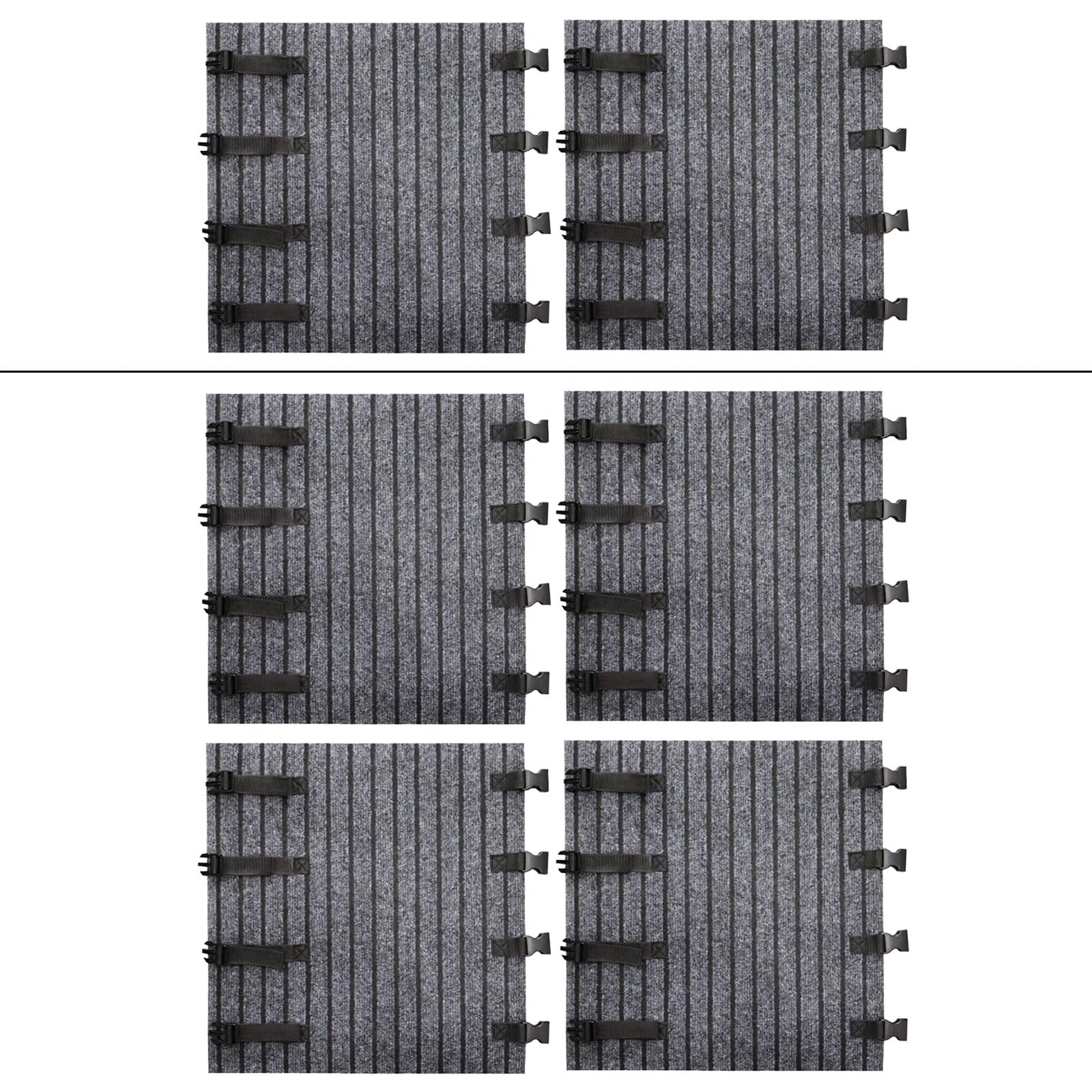 Motorhome - Alfombrilla protectora ajustable antideslizante con reflectante, fácil de instalar para pedales, accesorios de camping
