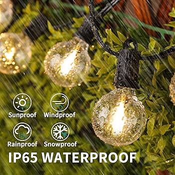 ZOTOYI Outdoor String Lights Waterproof IP65, 200 FT Outdoor