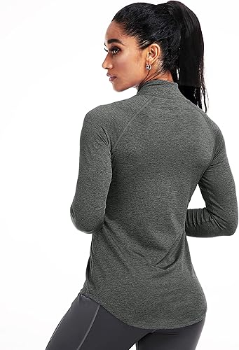 Miniatura 4 de CADMUS Camisas de manga larga para mujer, para entrenamiento, atletismo, senderismo, yoga