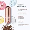 FOREO A Wink 'n' a Smile Bundle - BEAR 2 eyes & lips جهاز تنعيم التيار الصغير + FOREO SUPERCHARGED Eye & Lip Contour Booster Serum 3x3.5ml - Dark Circles Under Eye Treatment & جهاز بثور الشفاه