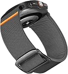 Compatible with Reebok Pulse Smartwatch Bands, Lamshaw Quick Release Stretchy Solo Loop Adjustable Nylon Replacement Straps Compatible with Reebok Pulse/Icon Smartwatch