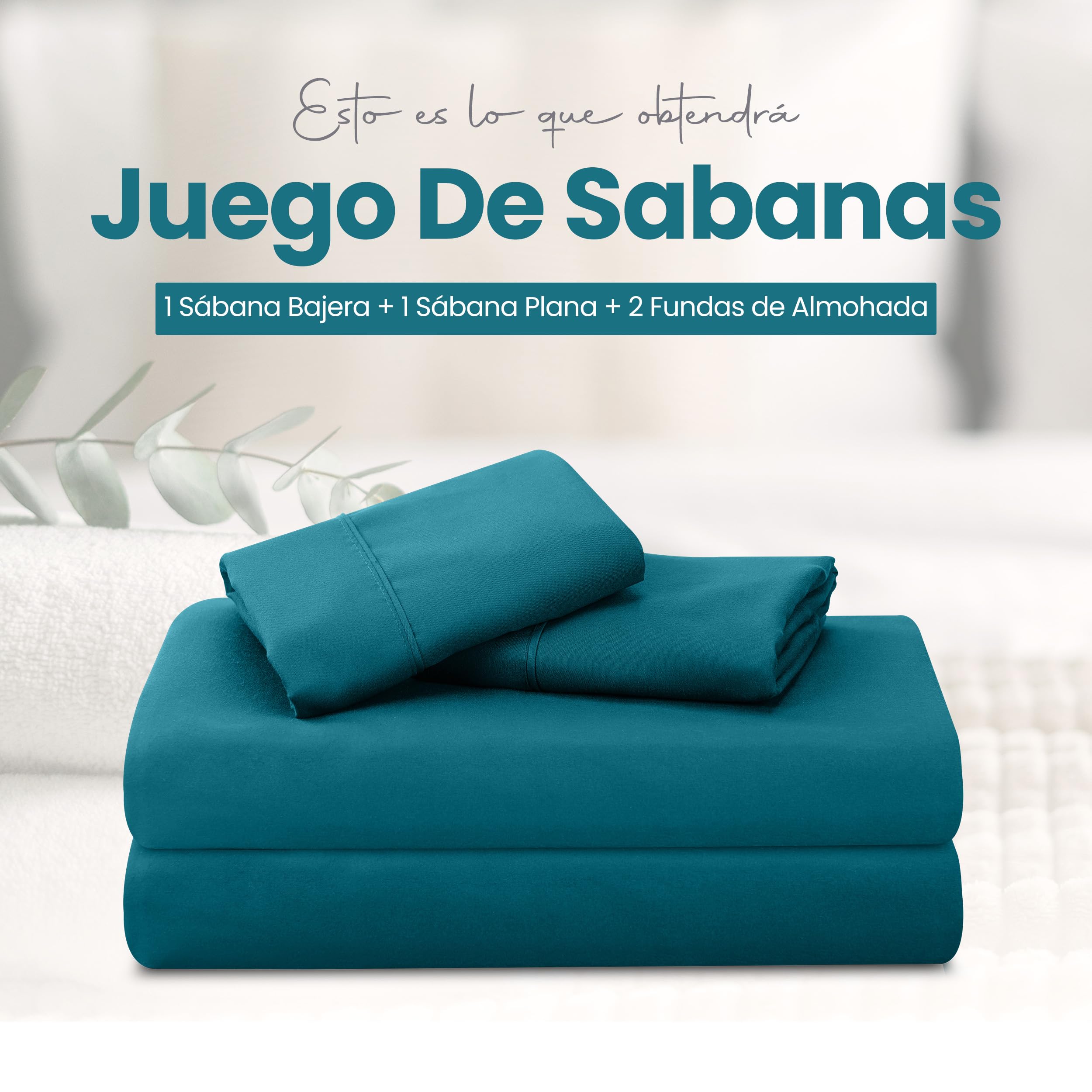Utopia Bedding Juego de Sabanas 4 Piezas 135x190 - Poliéster Microfibra Cepillada - Oeko-Tex Certificado - Sábana Bajera, Sábana Plana y 2 Fundas de Almohada 50x75 (Cama 135, Gris) — view 9