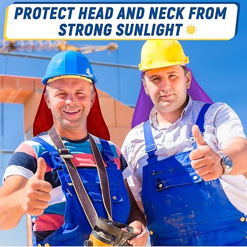 Miniatura 5 de 50 piezas de protección solar UV cuello drapeado, protector de cuello protector de cuello protector facial para mujeres y hombres