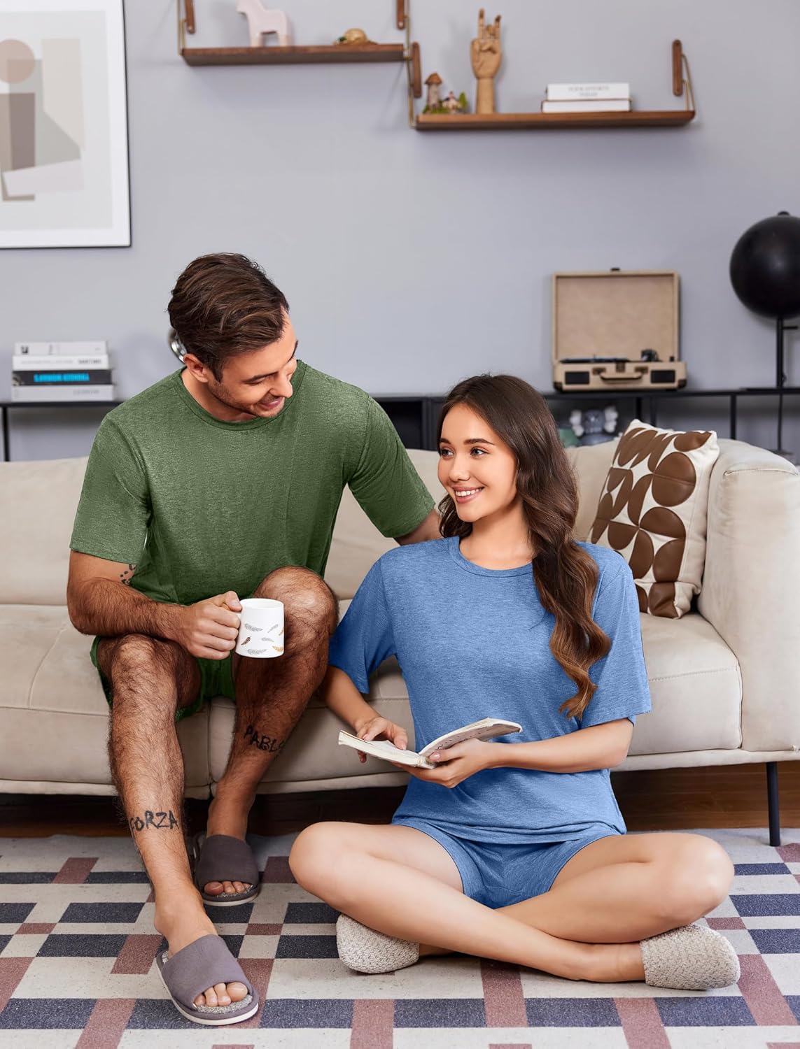 Deyeek 2Pcs Unisex Post Shoulder Surgery Shirts & Shorts Tear Away Shirts for Rotator Cuff Surgery Chemo Port Access Clothes - Image 6