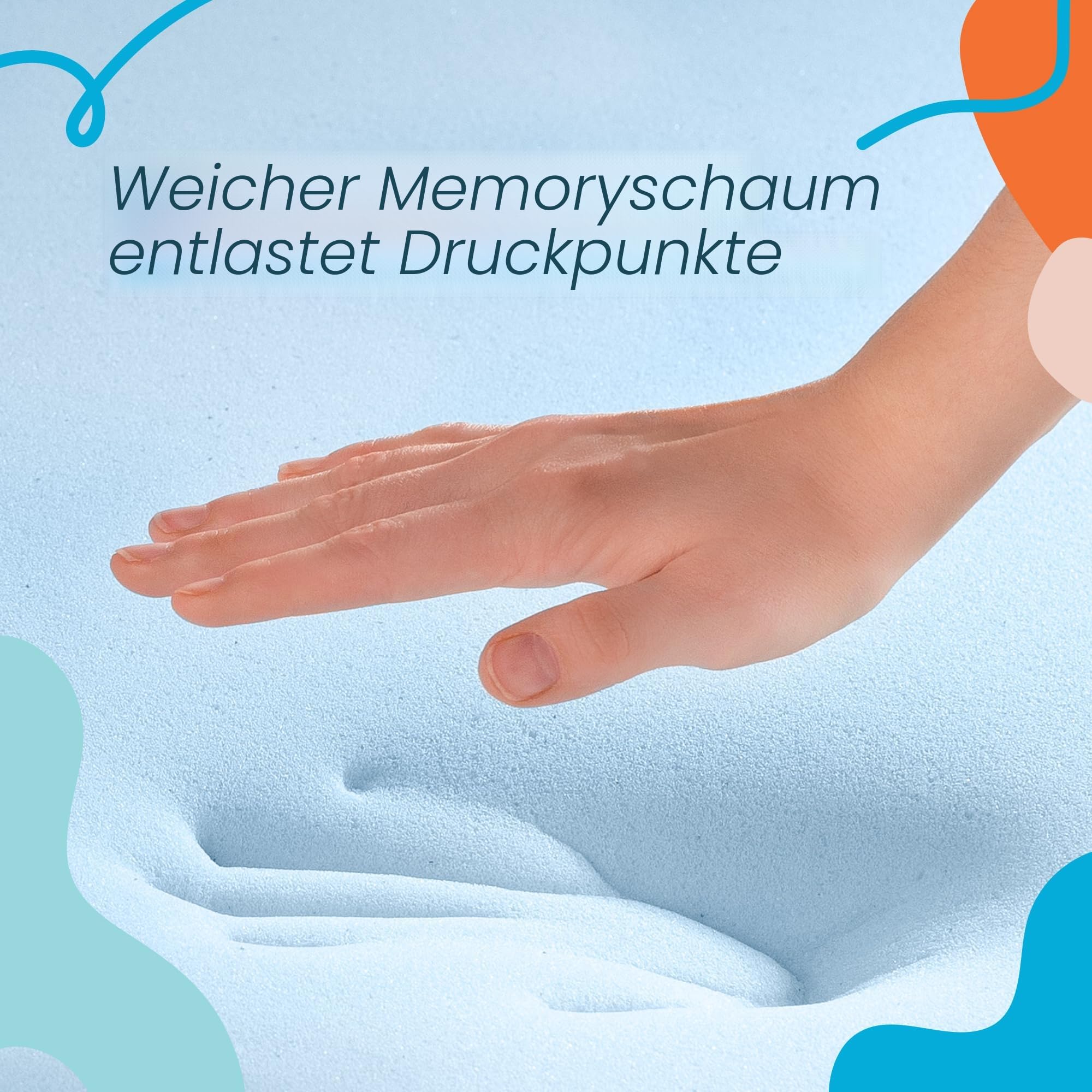 Linenspa Matratzenauflage aus Memory-Schaum – Bild 3