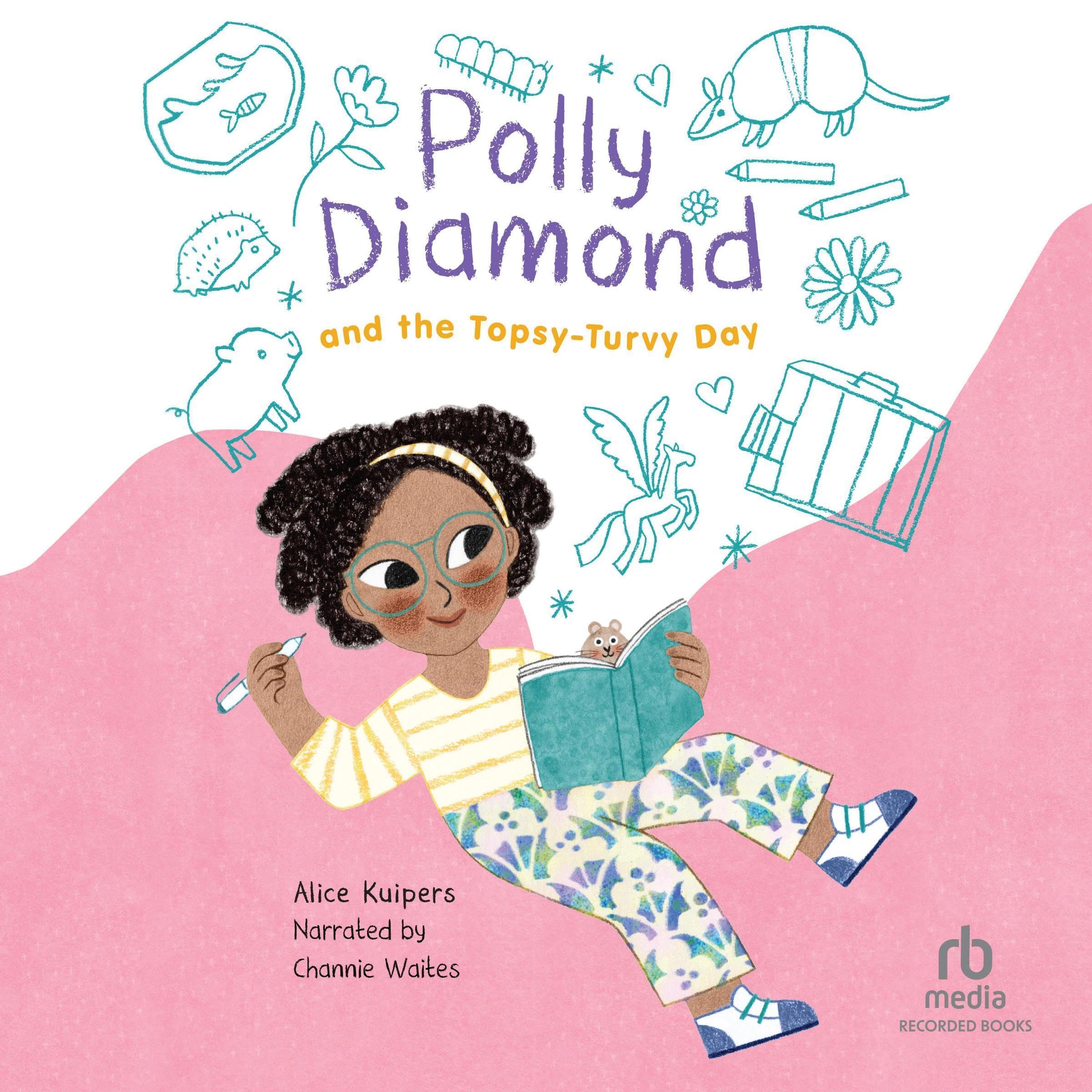 Cover art for Polly Diamond and the Topsy-Turvy Day