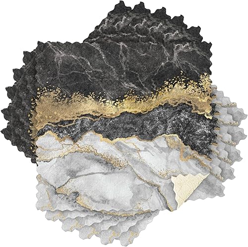 Miniatura 9 de Bolaz Paquete de 6 paños de cocina con diseño de pollo y gallo en la hierba, paños de cocina absorbentes y reutilizables, lavables, paños de