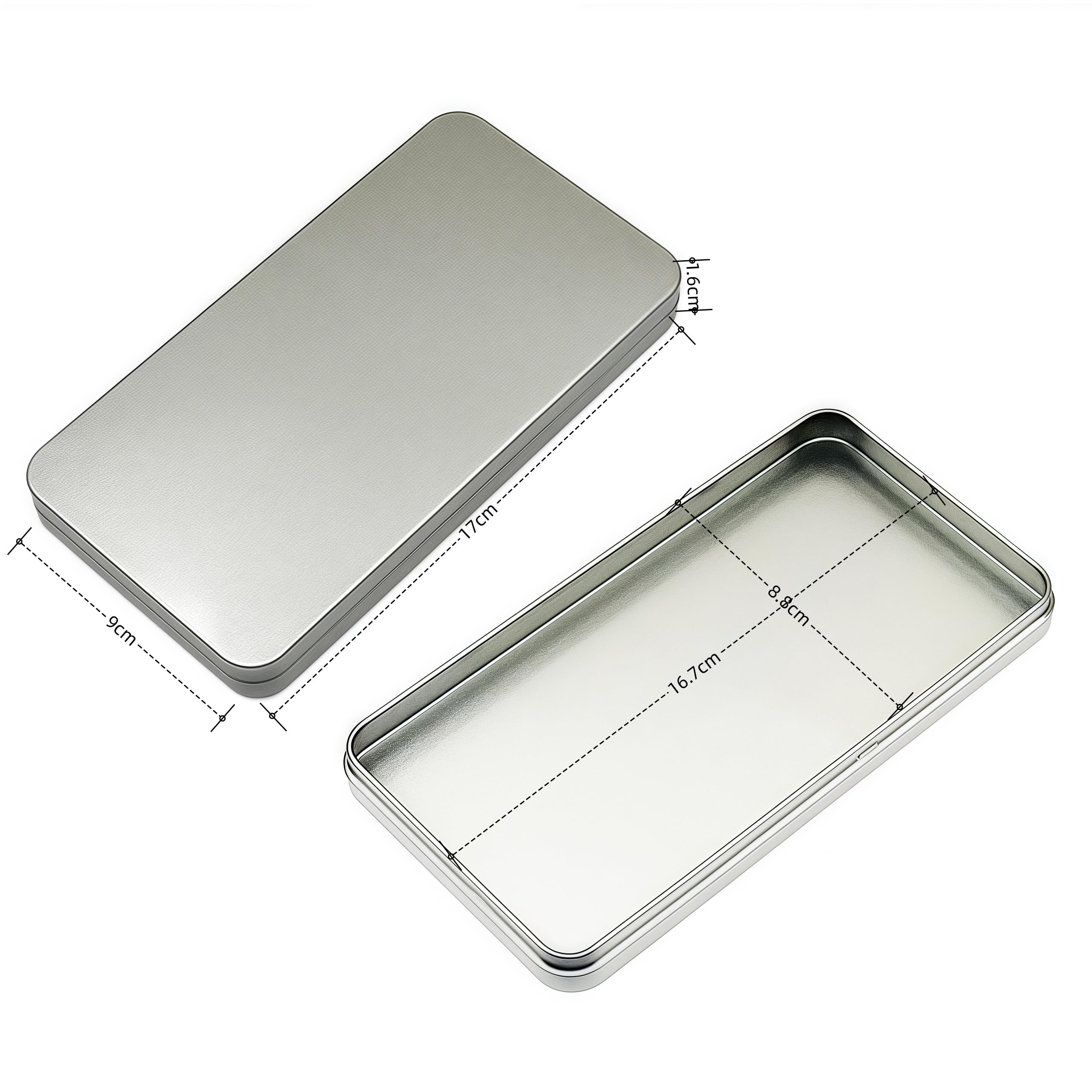 Amazon.co.jp: WestKaiba 缶ケースブリキ缶 おもちゃ箱 角缶 箱