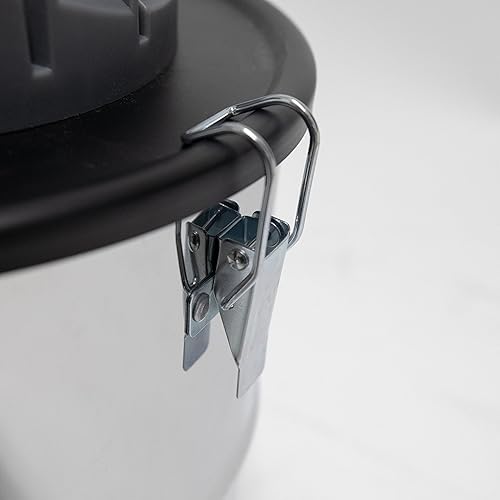 Miniatura 6 de Cleveland Iron Works Aspiradora de cenizas de acero inoxidable de 6.5 galones