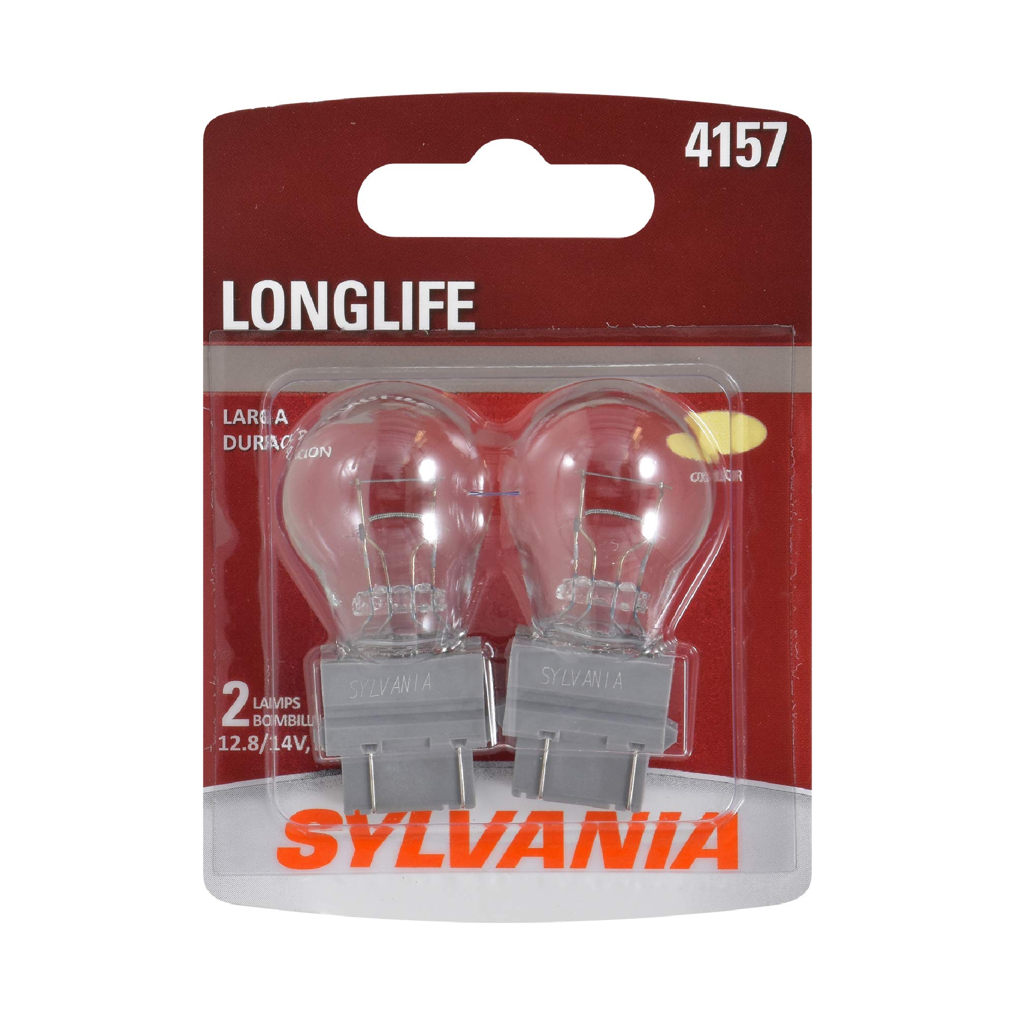 Amazon.com: SYLVANIA - 4157 Long Life Miniature - Bulb, Ideal for 
