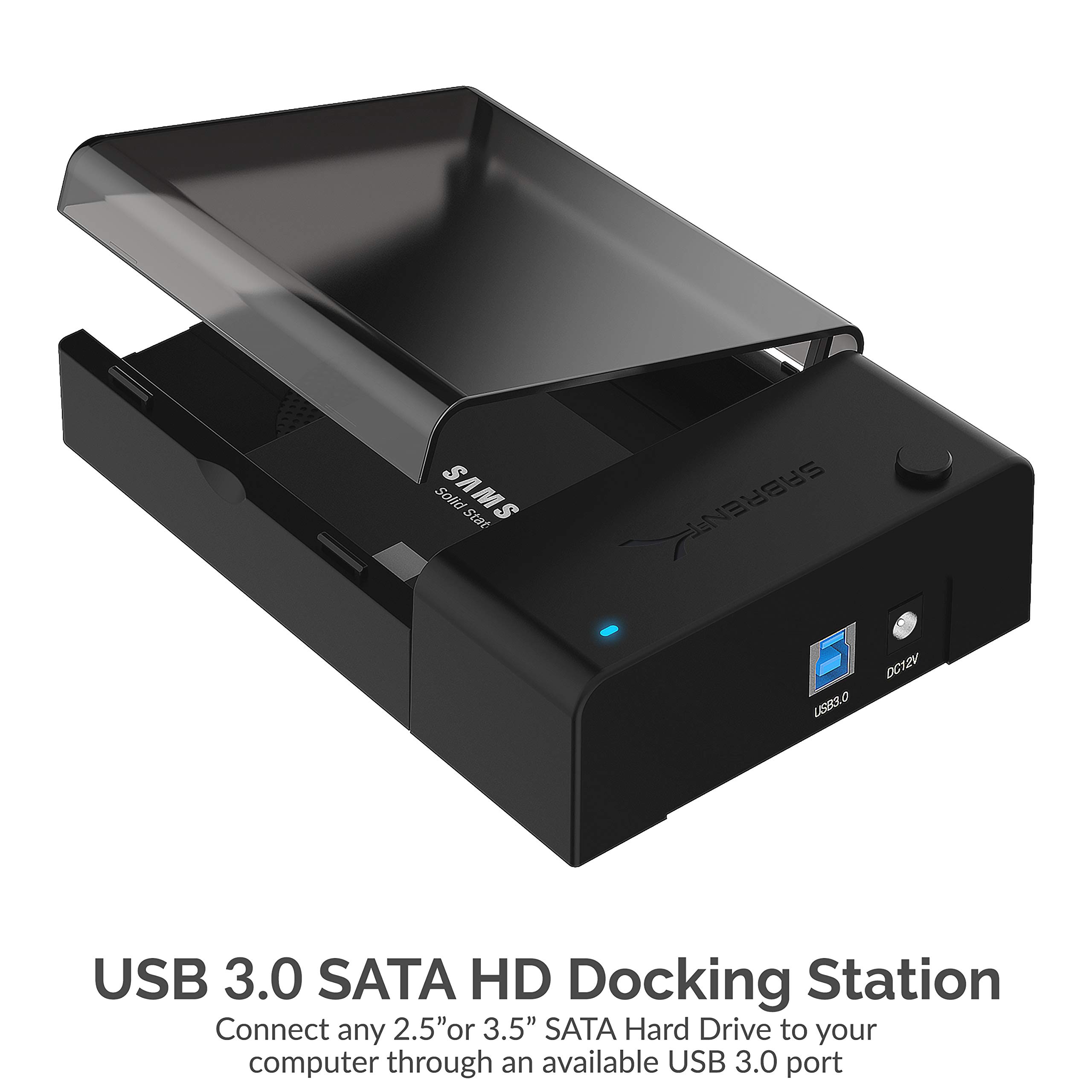 Buy SABRENT USB 3.0 to SATA External Hard Drive LayFlat Docking