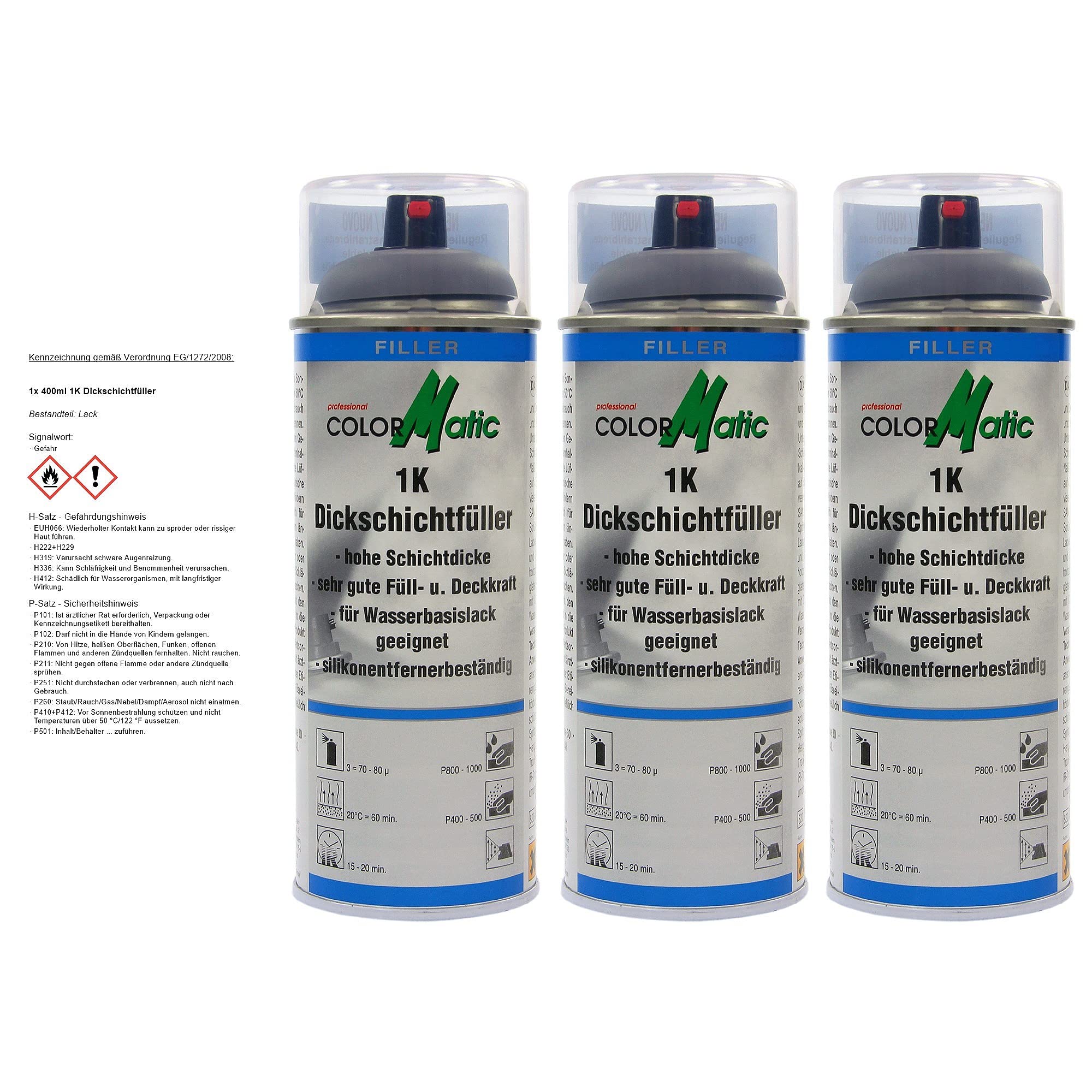 COLORMATIC 3X 400ml 1K Dickschichtfüller