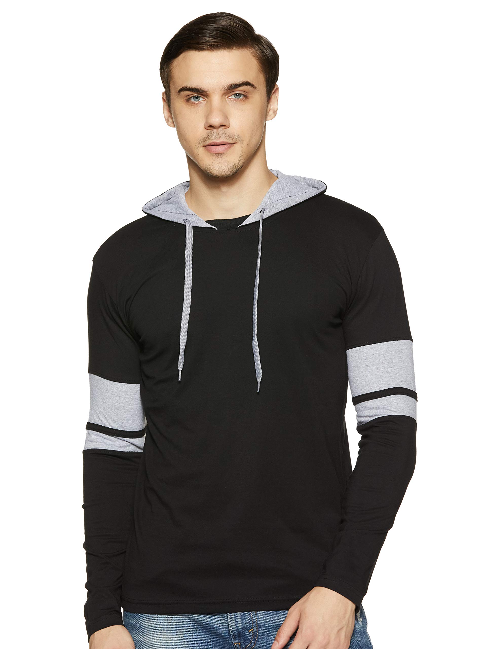 Cenizas Men's Plain Slim Fit T-Shirt