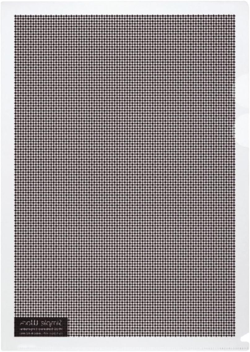 PLUS Japan, Peek-Proof Security Folder "Camouflage" A4 Blue, 5 Pieces Pack