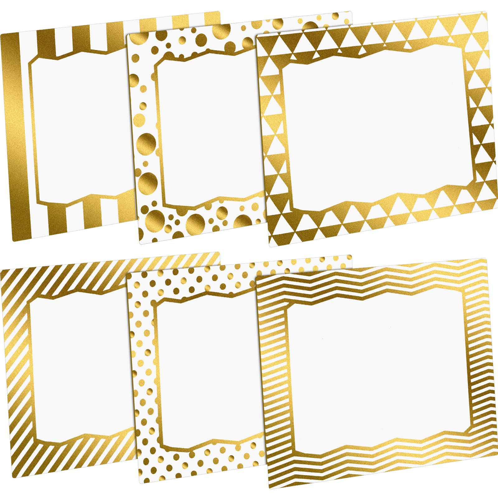 240 Pcs Gold Name Tags Self Adhesive Name Tag Stickers Sticky Name