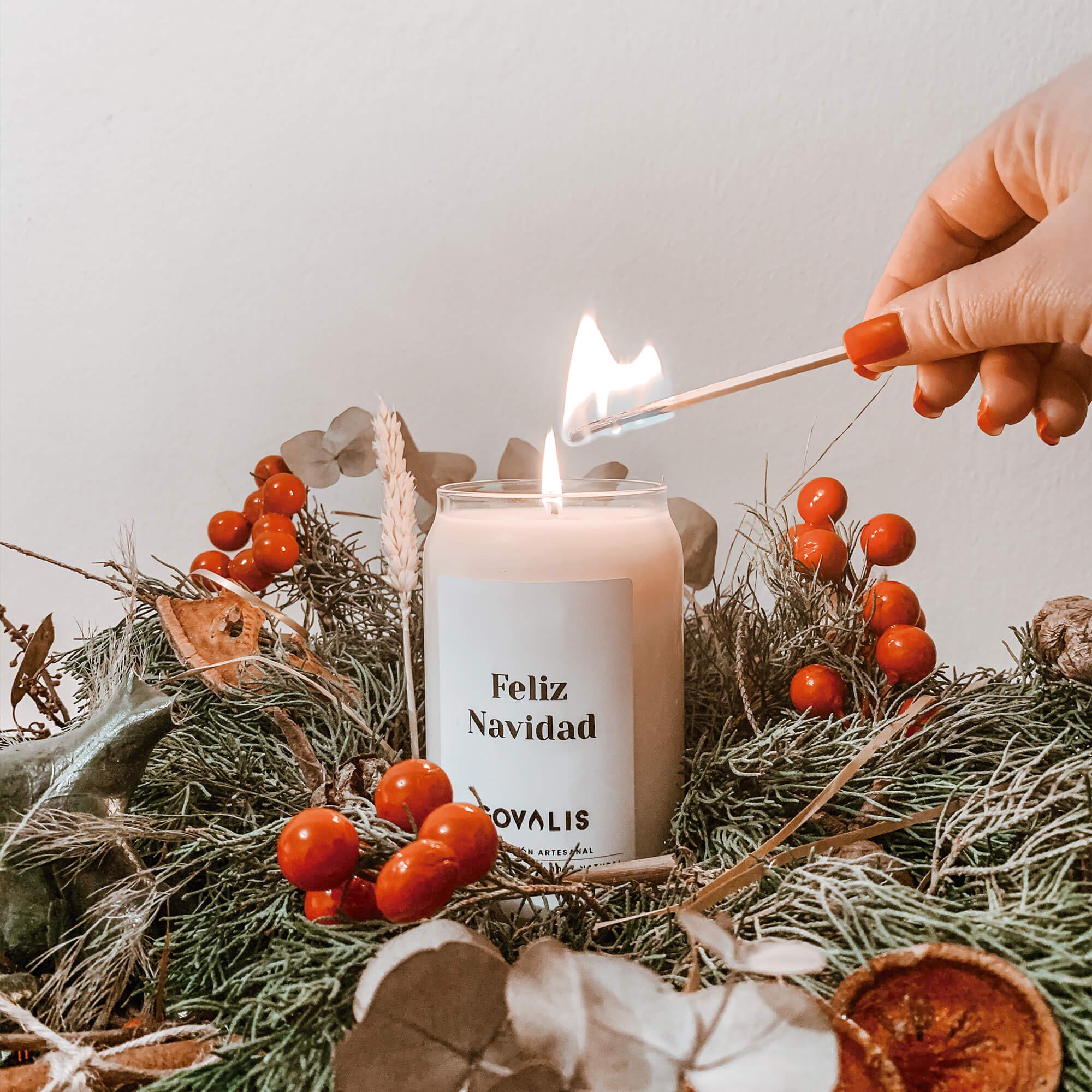Vela Aromática Ángel de la Guarda | Cera de Soja 100% Natural | 70-90 horas, Vela Perfumada Grande en Vaso, Flor de loto, Regalos Originales para Mujer, Protección Hogar, Decoración, Yoga, Baño