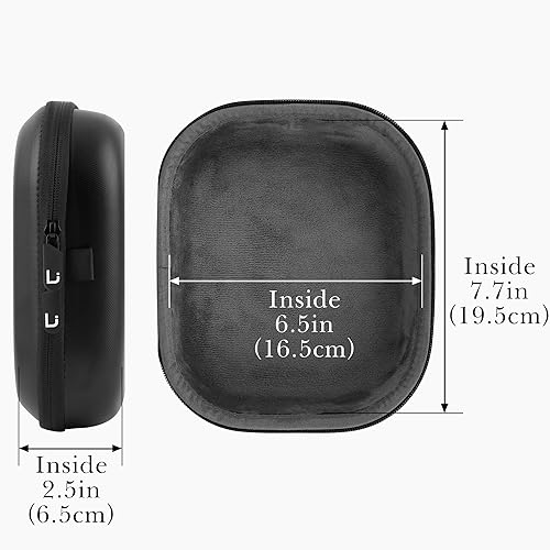 Miniatura 4 de Linkidea Funda de transporte para auriculares compatible con Anker Soundcore Life Q20i, Life Q20, Q30, Q35 auriculares híbridos, bolsa de viaje,