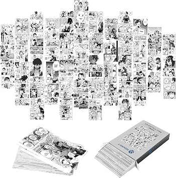 My Hero Academia MHA Posters - Anime Wall Collage for Bedroom Decor - 50PCS 4X6 INCH