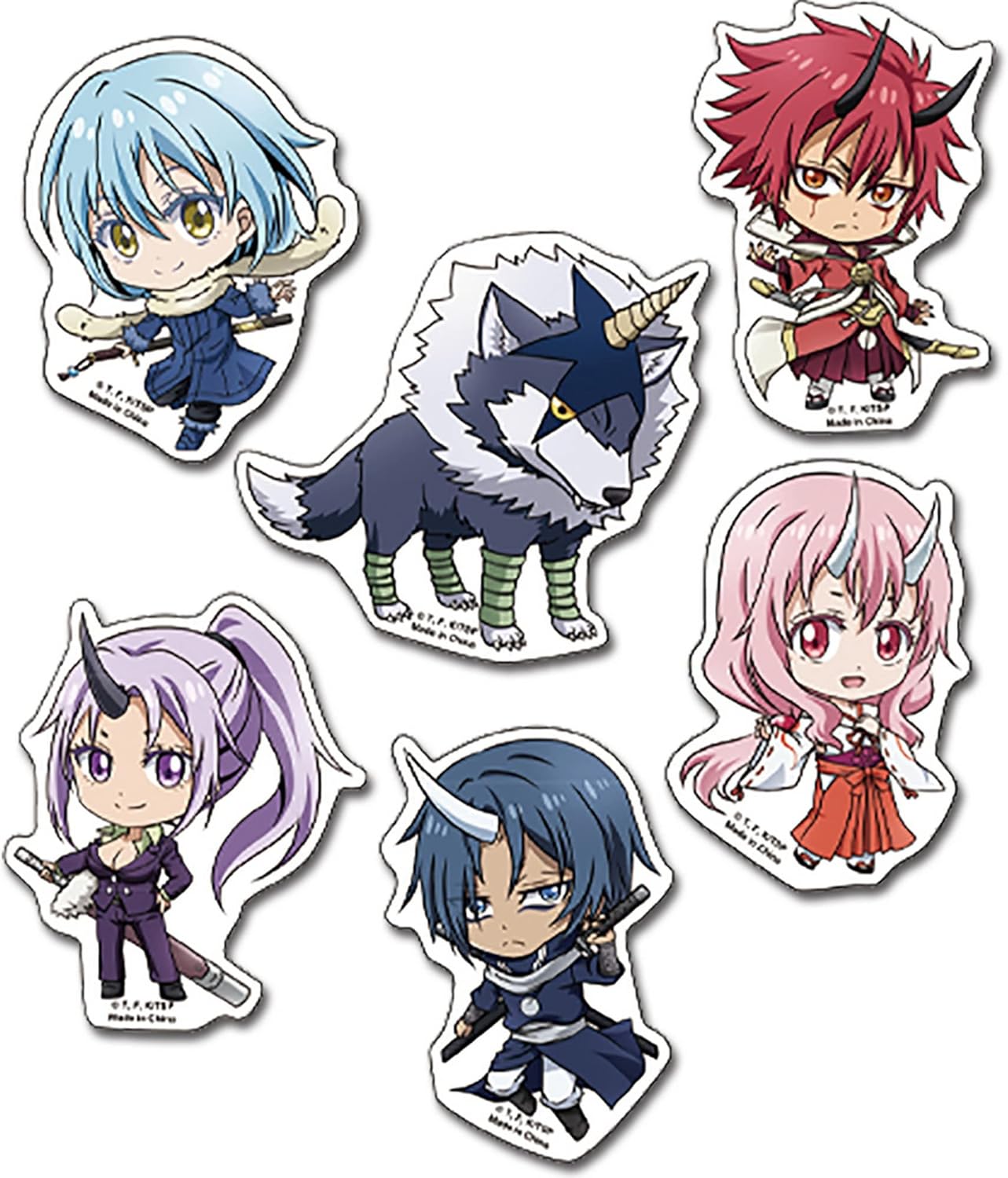 That Time I Got Reincarnated As A Slime - Group SD Sticker Set