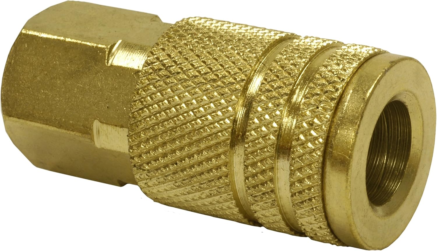 Hot Max 28024 Industrial/Milton 1/4-Inch x 1/4-Inch Female NPT Coupler