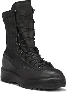Belleville 700 8 Inch Waterproof Duty Black Tactical Boots for Men - Polishable Leather and Nylon with Oil-Resistant Gore-... Price In India