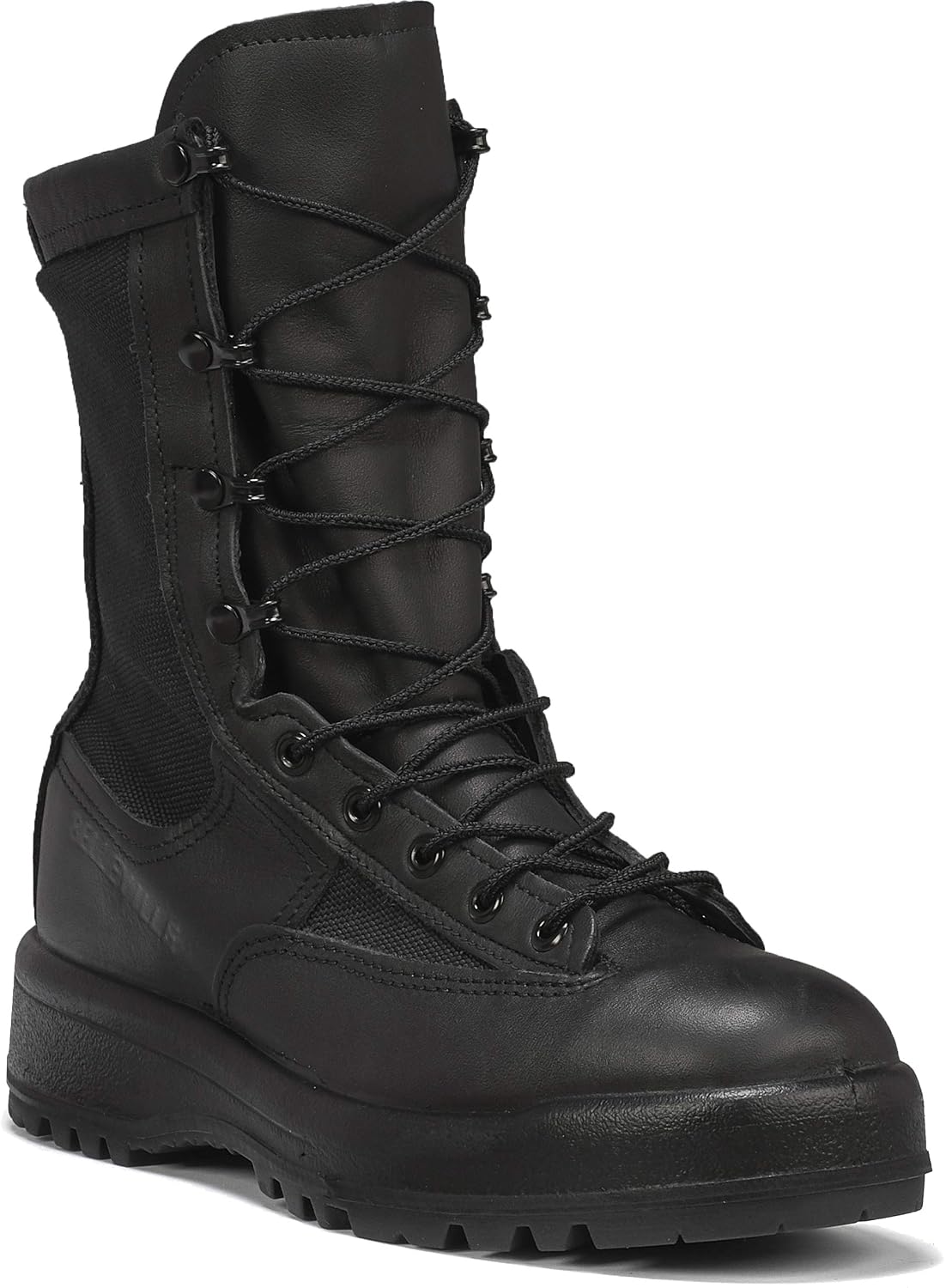 Belleville 700 8 Inch Waterproof Duty Black Tactical Boots for Men - Polishable Leather and Nylon with Oil-Resistant Gore-... - Review, Price and Buying Guide
