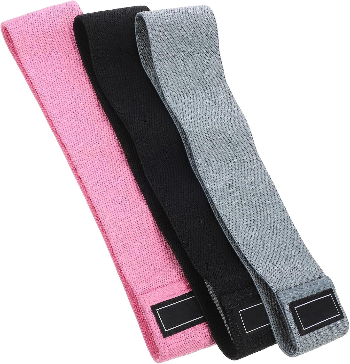 3Pcs Yoga Resistance Bands Elastic Hip Lift Bands for Leg Workouts Bodybuilding Training and Stretching Practical Fitness Straps for Home Gym Pilates Random Color