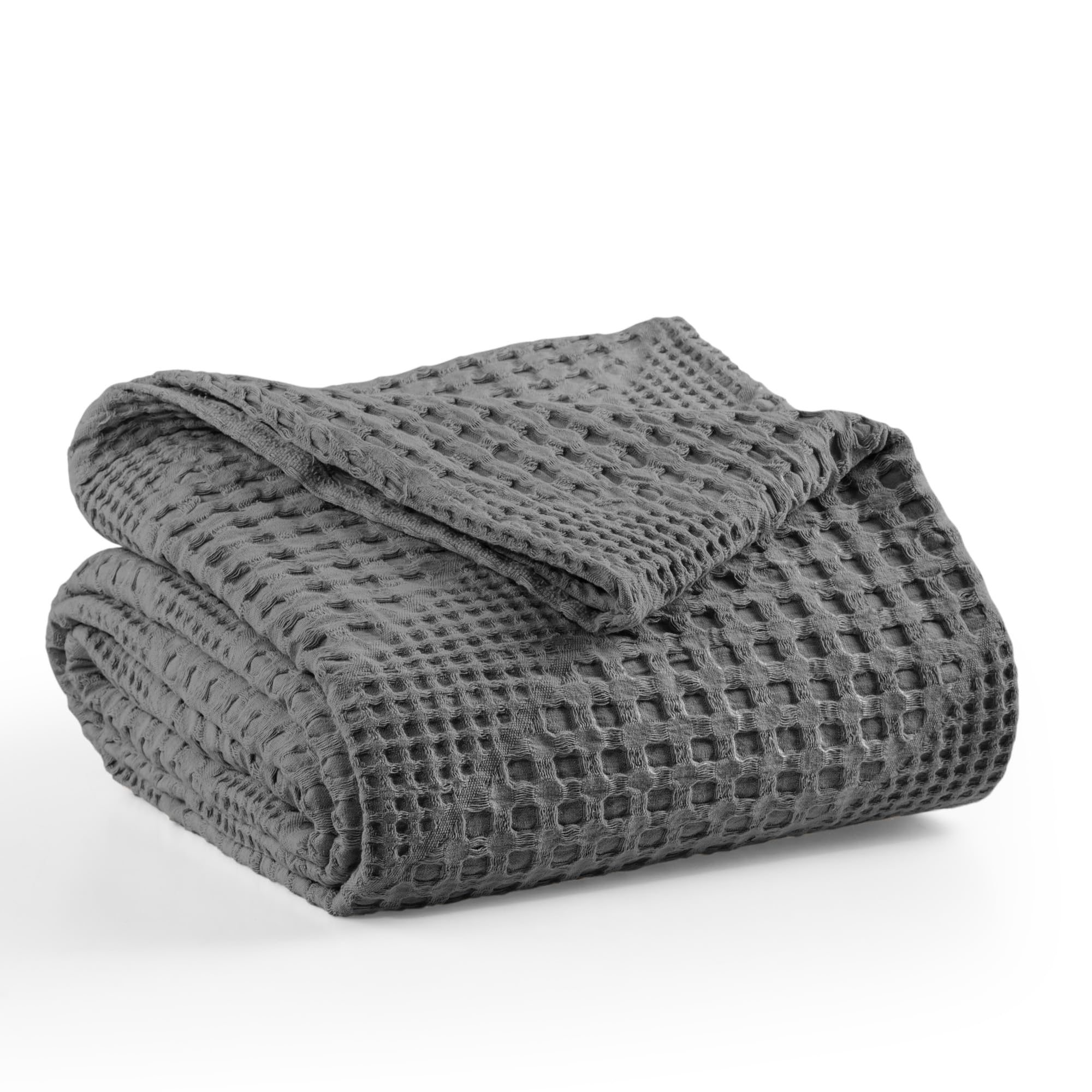 Milam London Soft Throw Blanket, Grey, 120 x 180 cm