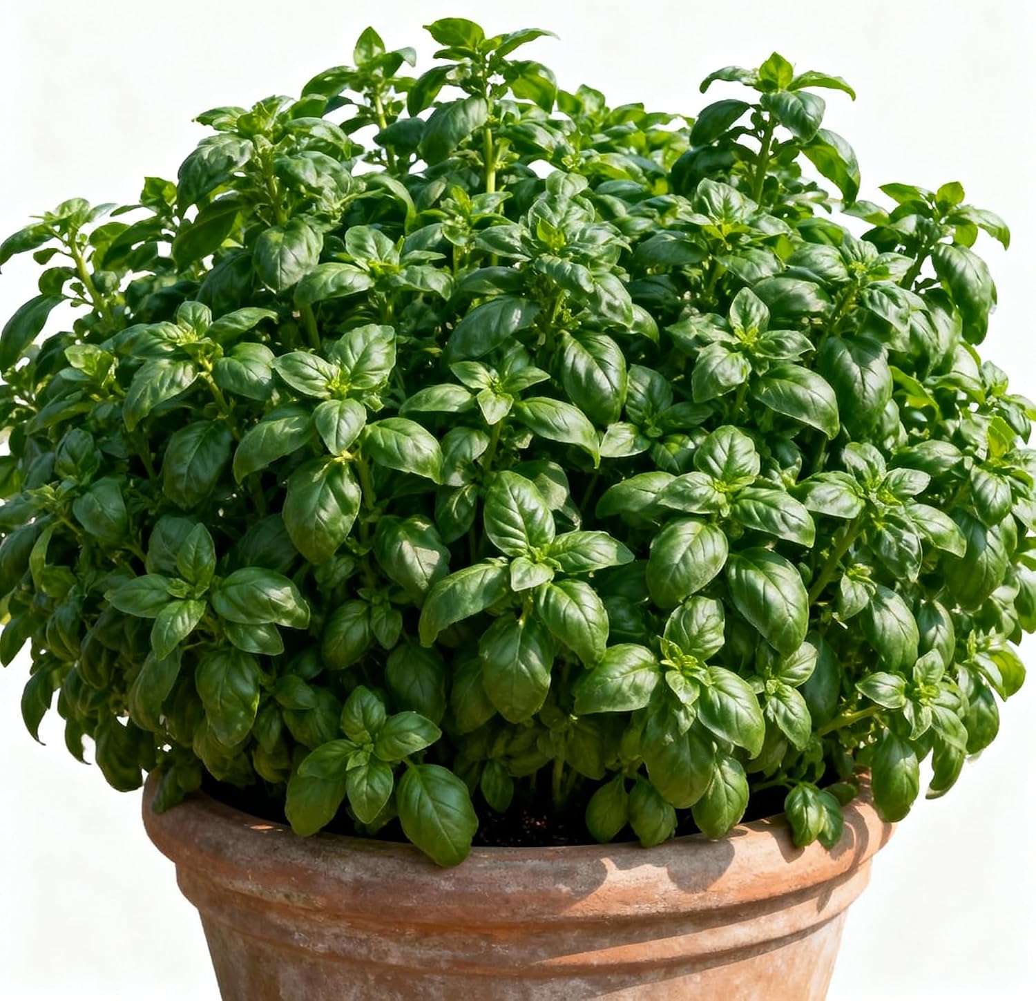 Sweet Basil Seeds for Planting, Non-GMO Heirloom Culinary Herb, 180 Seeds for Indoor and Outdoor Garden, Italian Cooking and Pesto