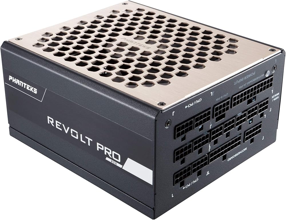 Phanteks Revolt Pro, 80+ Gold Certified 850W Fully Modular ATX Power Supply thumbnail 2