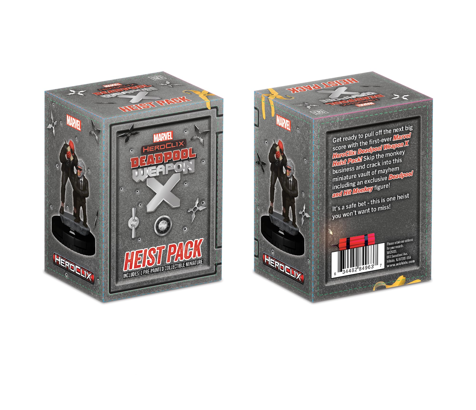 Amazon.com: Marvel HeroClix: Deadpool and Hit-Monkey Heist Pack