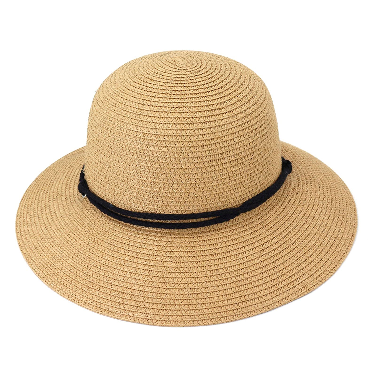 Generic Sombrero de paja para mujer, S, protección de pescador, para mujer, playa, sombra, sombrero y sol, gorras de béisbol, sombrero para el sol floral