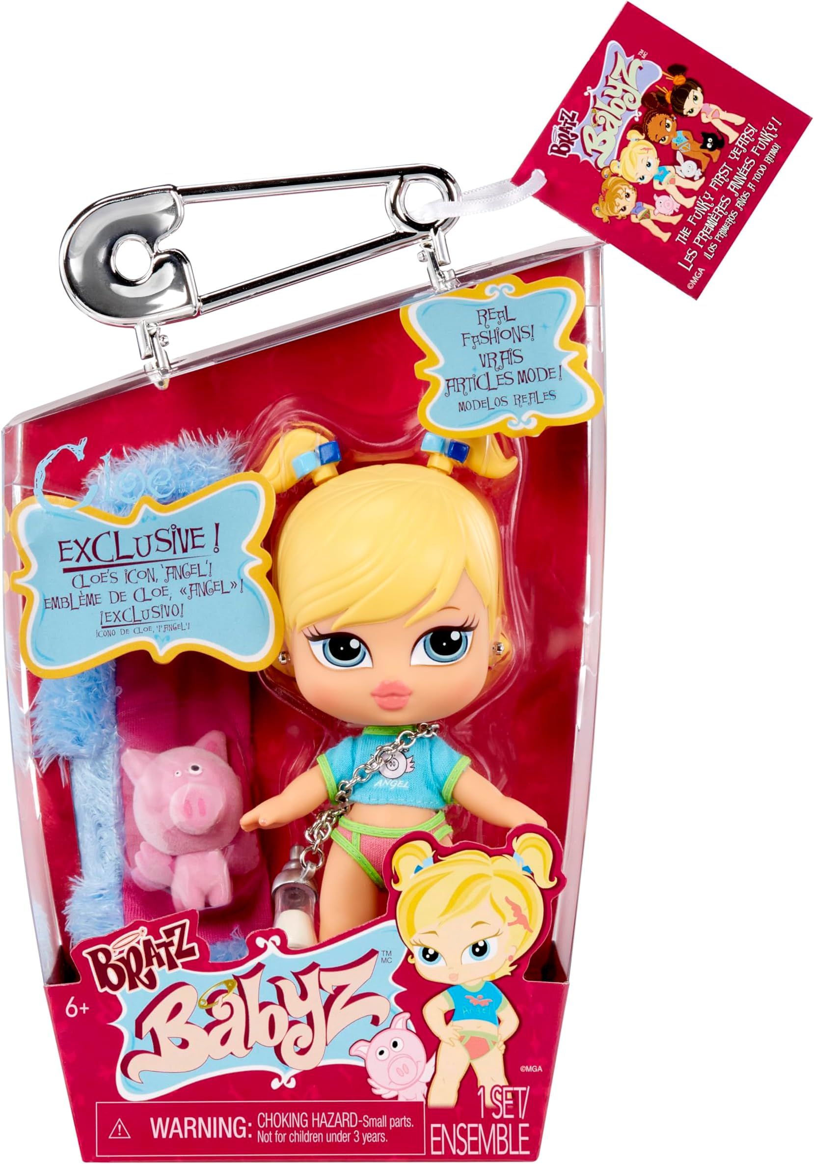 Babyz Collectible Fashion Doll - Cloe - With Real Fashions and Pet - Kids Toy - Great for Ages 6 and Older