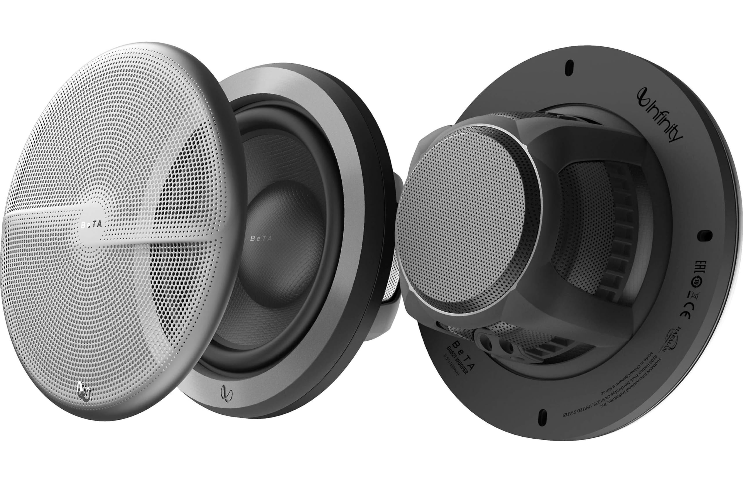 Amazon.com: Infinity BeTA 621Be Series 6.5 inch Carbon Fiber