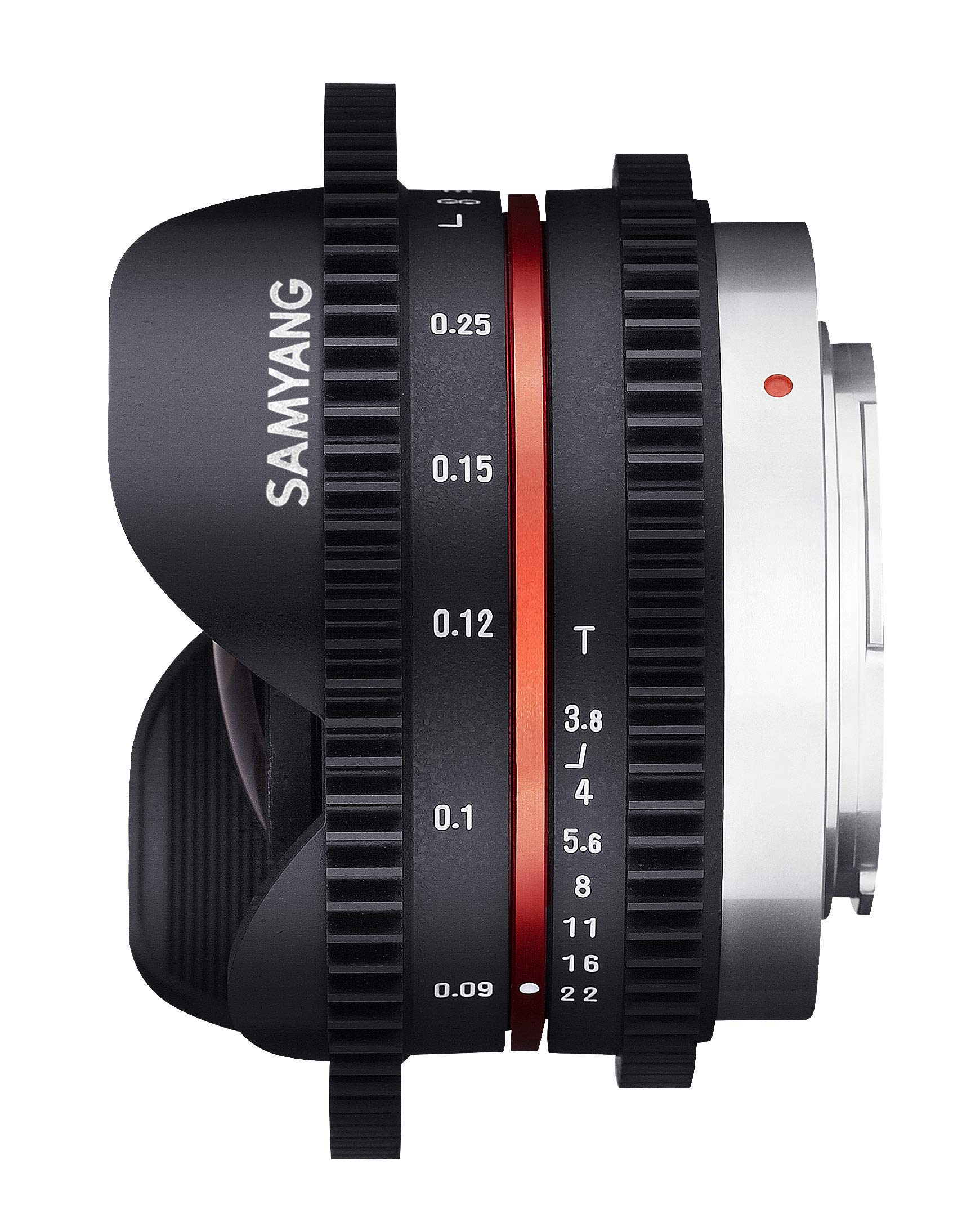 Amazon | Samyang Cine SYCV75MFT 7.5mm T3.8 シネ魚眼レンズ