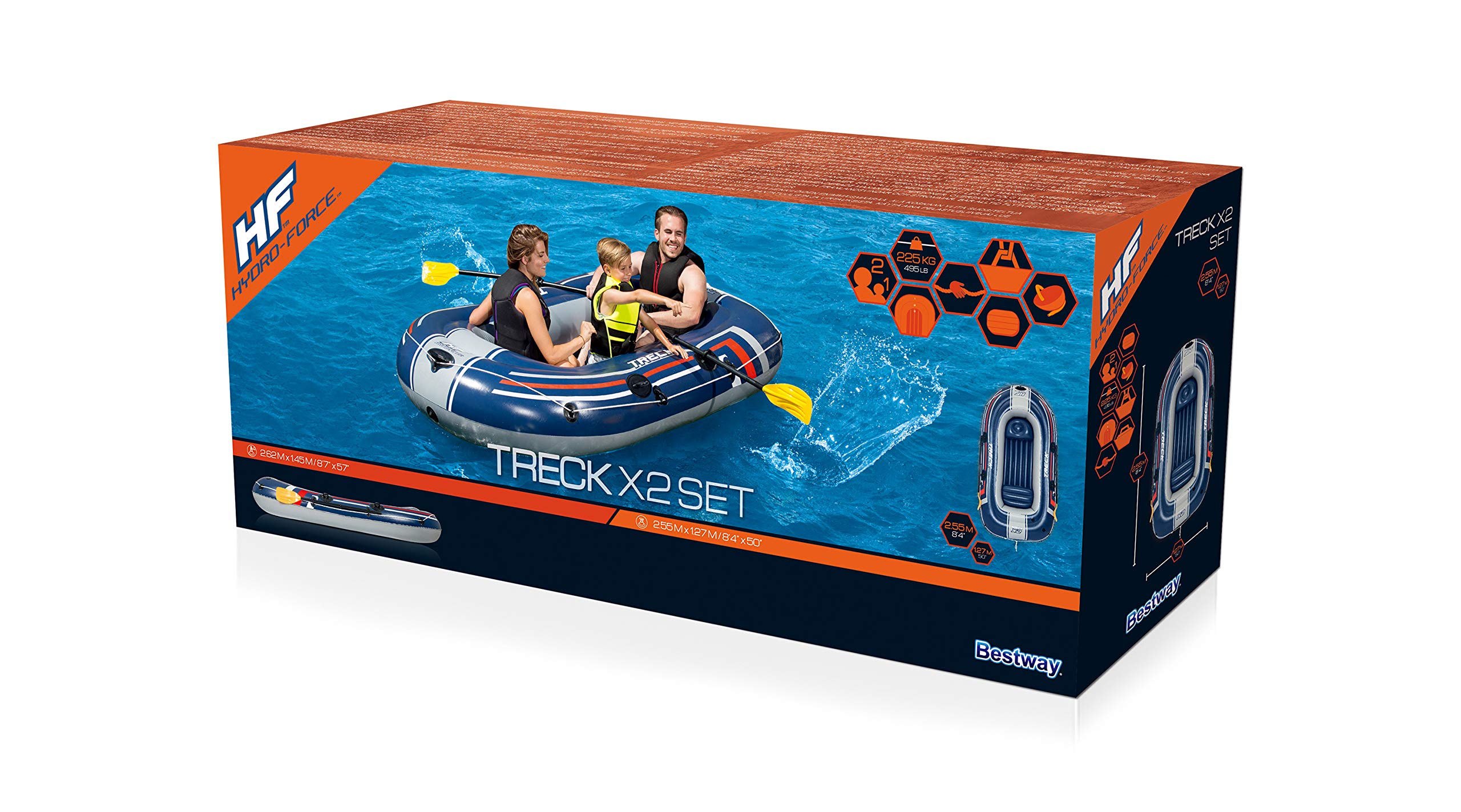 Bestway Hydro-Force - Canotto Gonfiabile