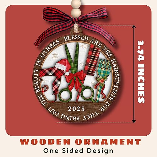 Miniatura 2 de TUMSHANIP Adorno de peluquería  Regalos de peluquería para mujer  Peluquería, peluquero, esteticista, adornos de cosmetología  Regalos para