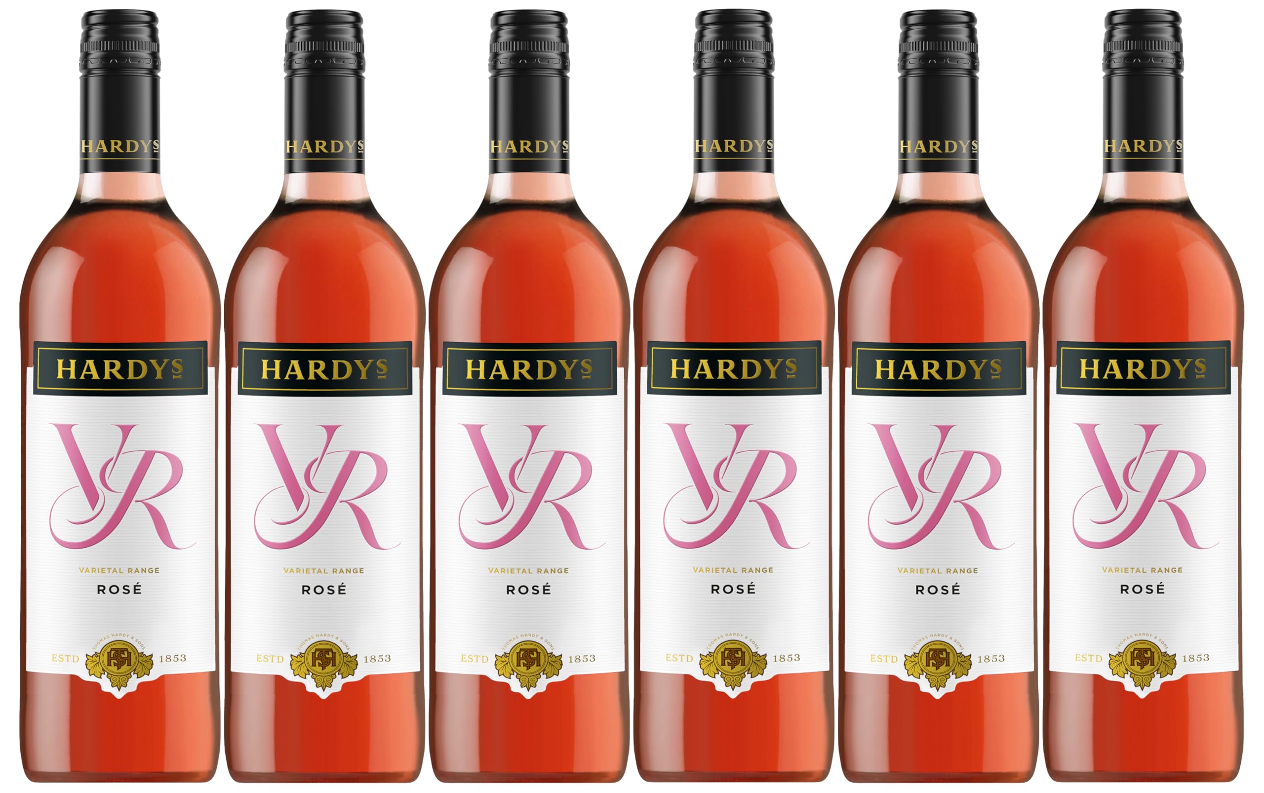 Hardys Stamp of Australia Shiraz Rose Wine, 75 cl (Case of 6