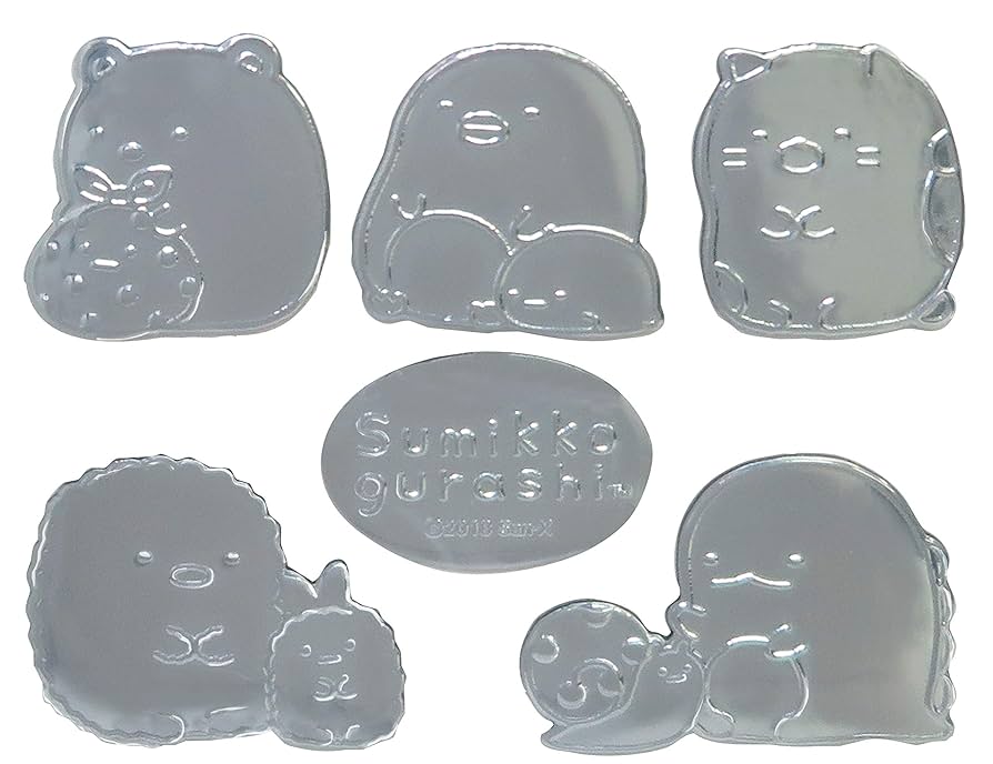 Amazon.co.jp: メイホウ すみっコぐらし エンブレムステッカー B