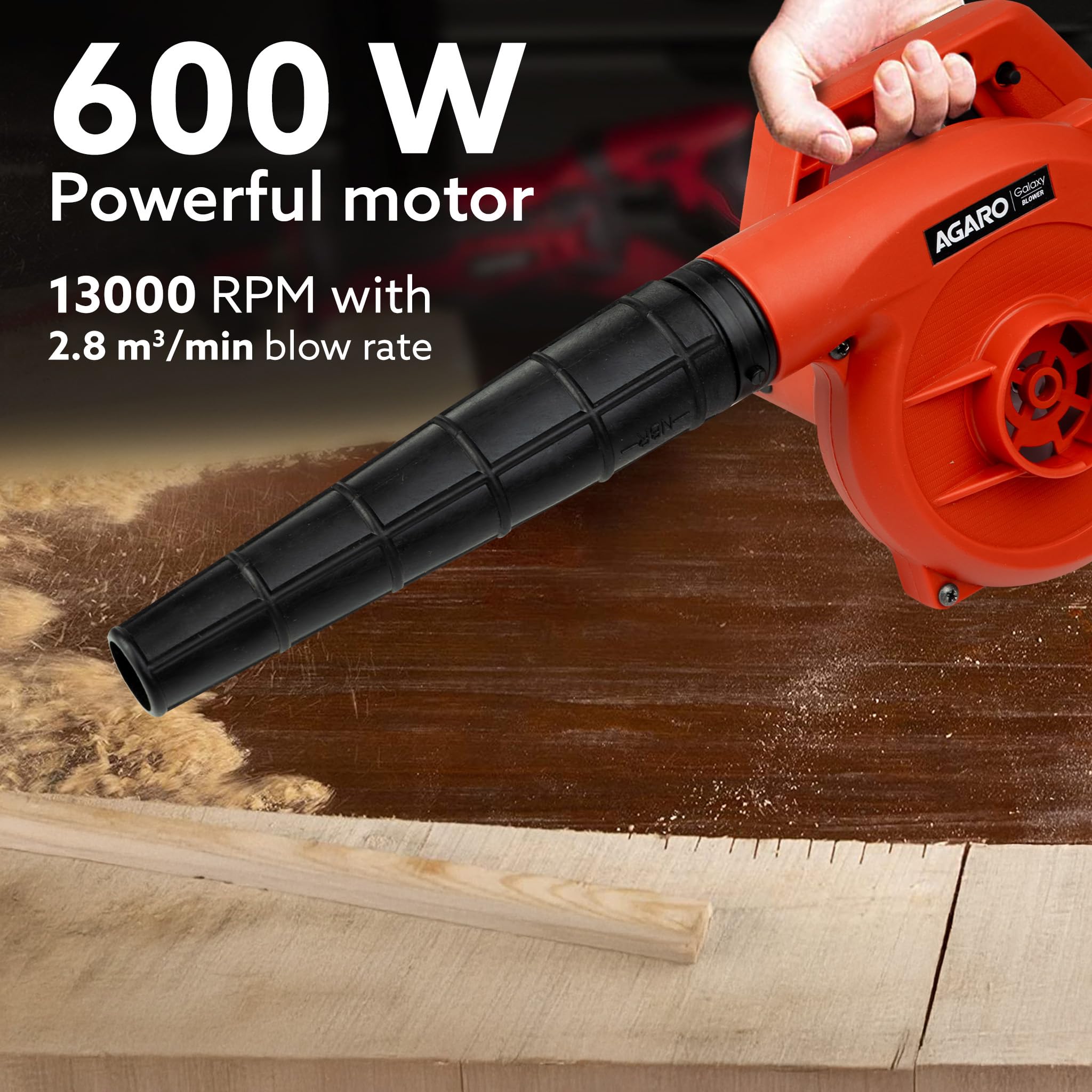 AGARO Galaxy Electric Blower - Powerful Cleaning -2