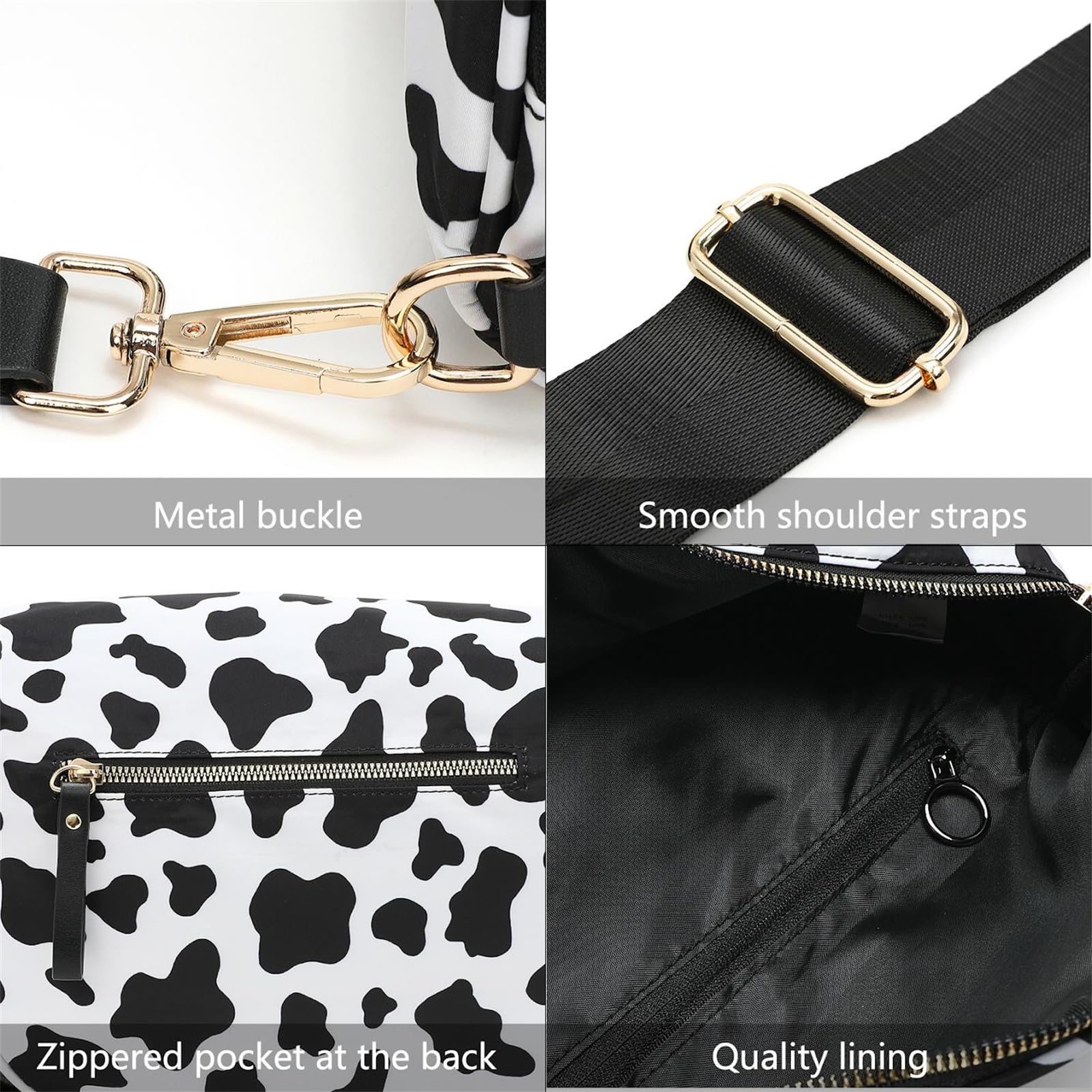 Borsa A Tracolla da Donna Leggera, Elegante E Versatile di Grande capacità-1