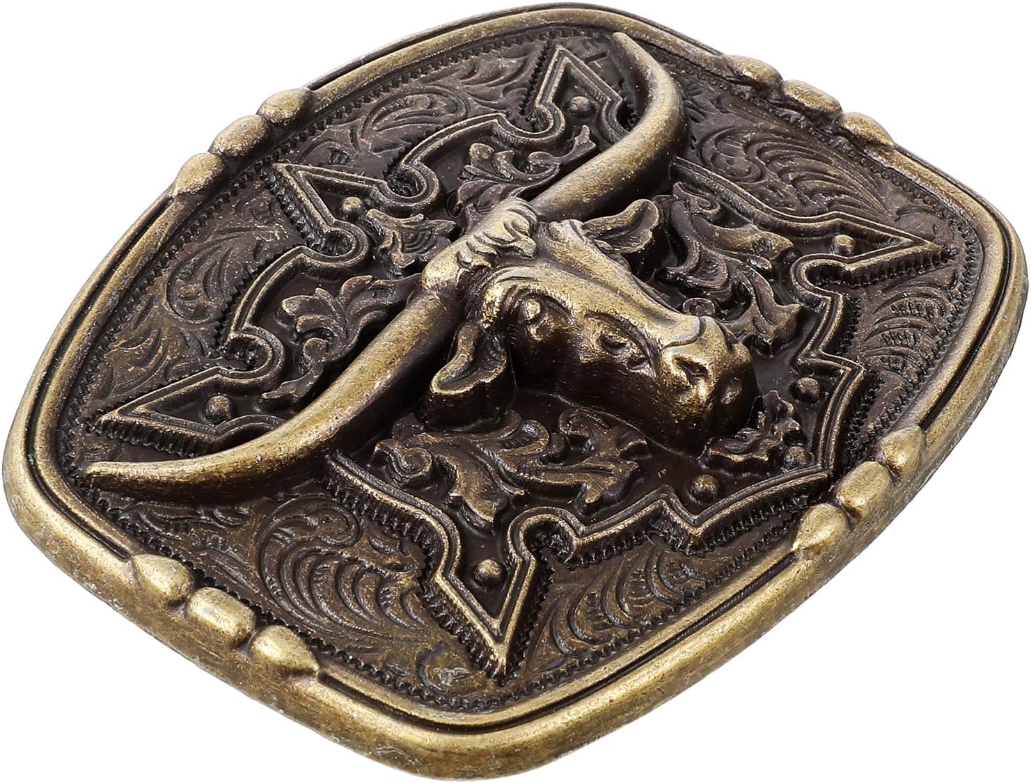 Western Vintage Belt Buckle Cowboy Deer Cowgirl Rodeo Bull Belt Buckle for Men Women Boys - Image 7