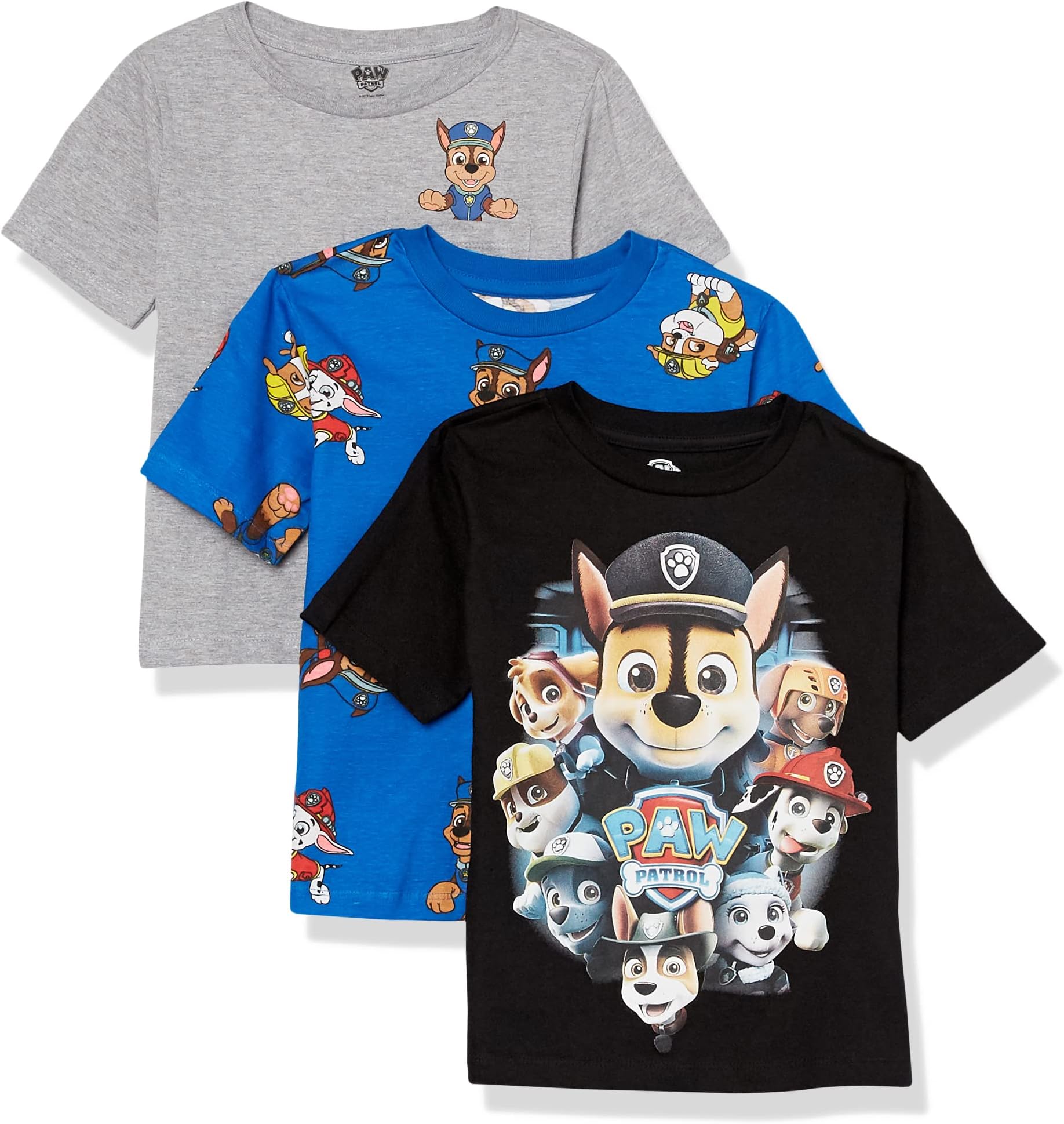 NickelodeonBoys' Little Paw Patrol 3 Pack Tee Bundle