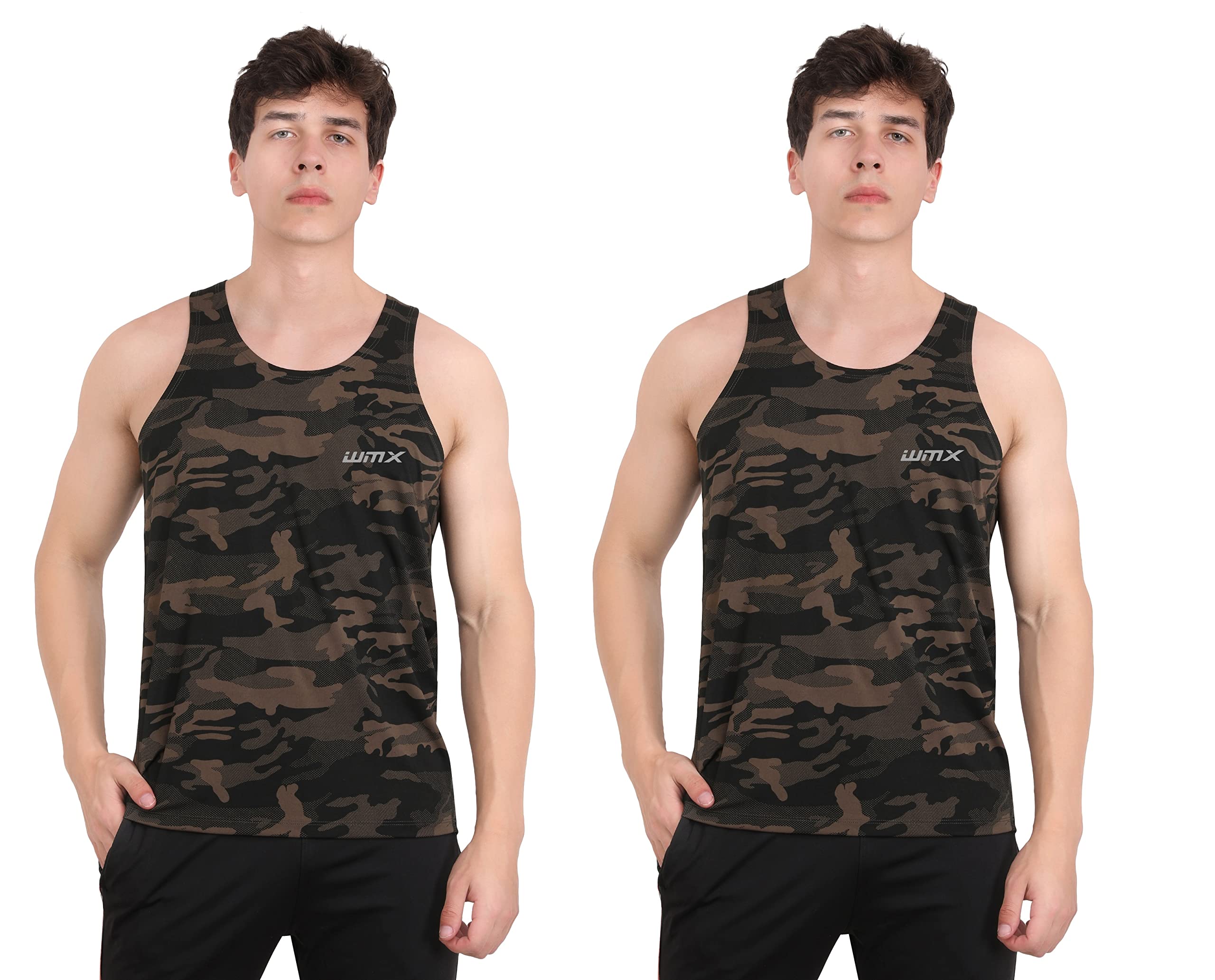 wmx Sleeveless Army Print Sports Vest Camouflage-picture-16
