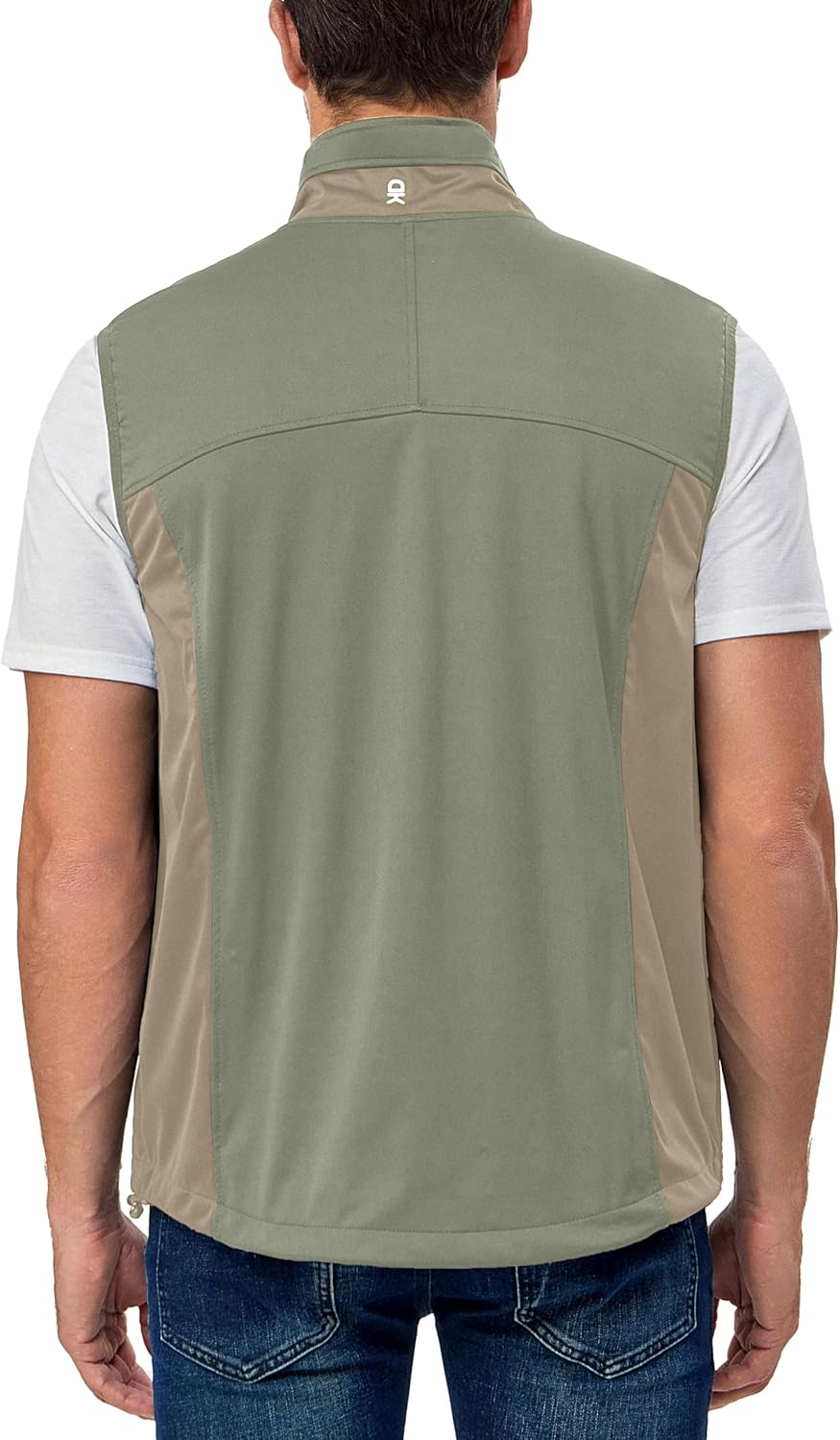 Little Donkey Andy Men's Lightweight Softshell Vest, Windproof Sleeveless Jacket for Running, Hiking, Cycling, Golf - Image 6