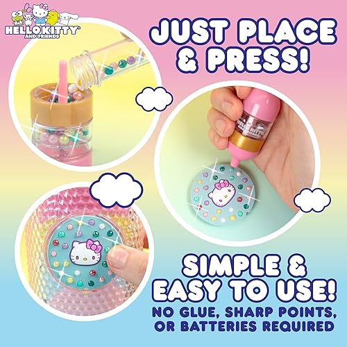 Miniatura 6 de Horizon Group USA Vaso espumoso con burbujas para presionar de Hello Kitty And Friends