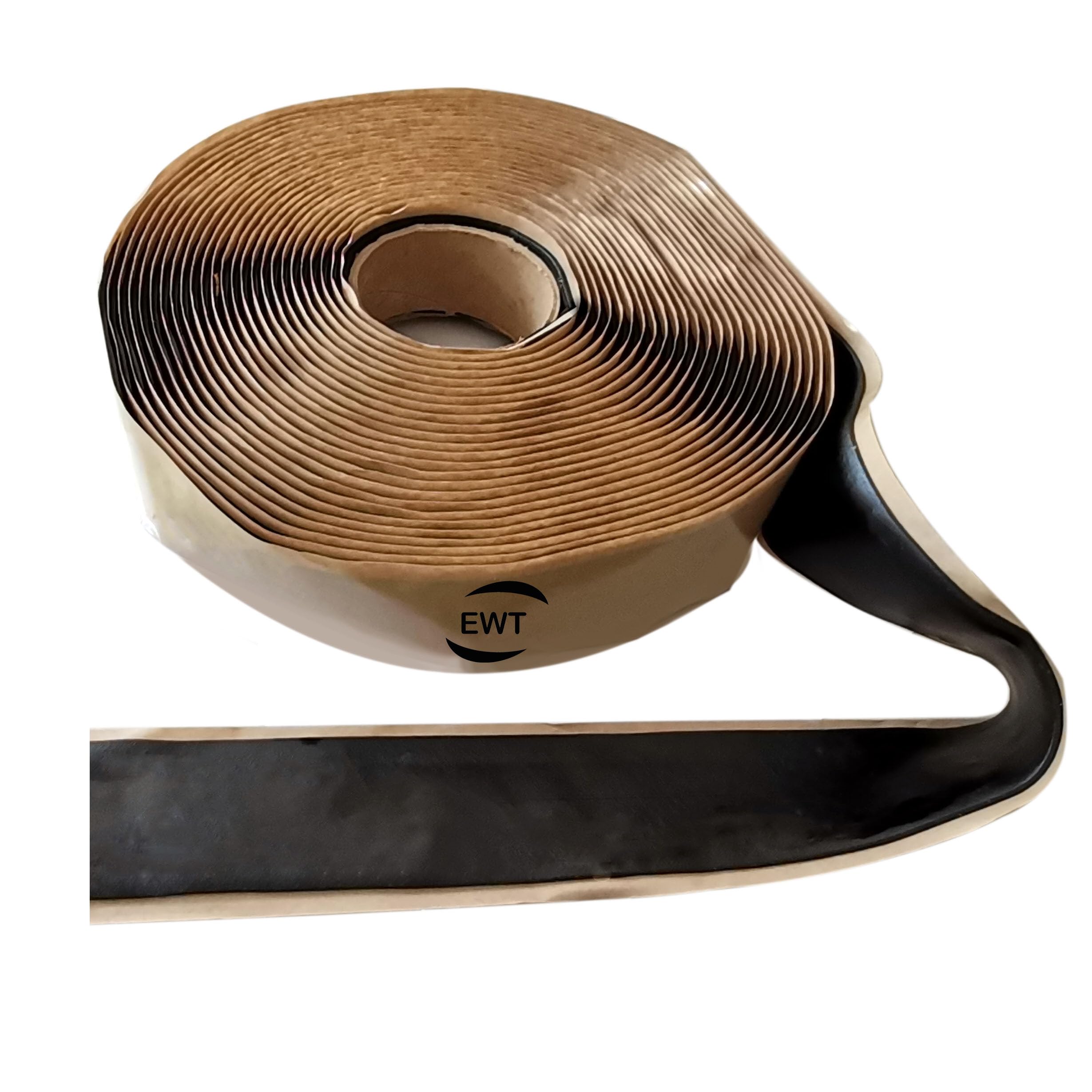 Premium Asphalt Tarmac Parking Lot Joint and Crack Sealer Repair Hot-Filler II Tape 2 in x 50 ft Long (3mm Thick)