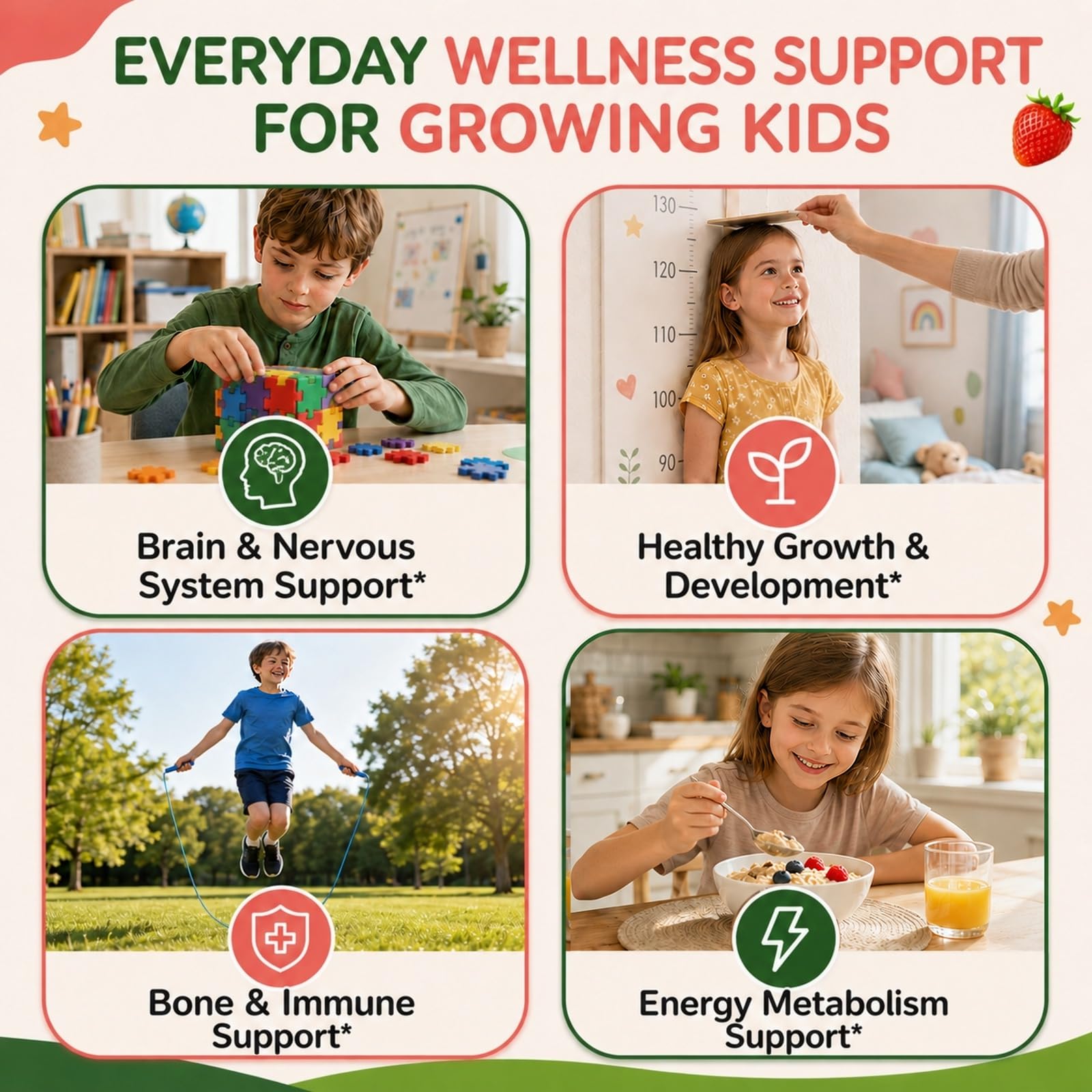 Folinic Acid Gummies for Kids, 1000 mcg DFE, Sugar Free, 60 Count — Amazon image 6